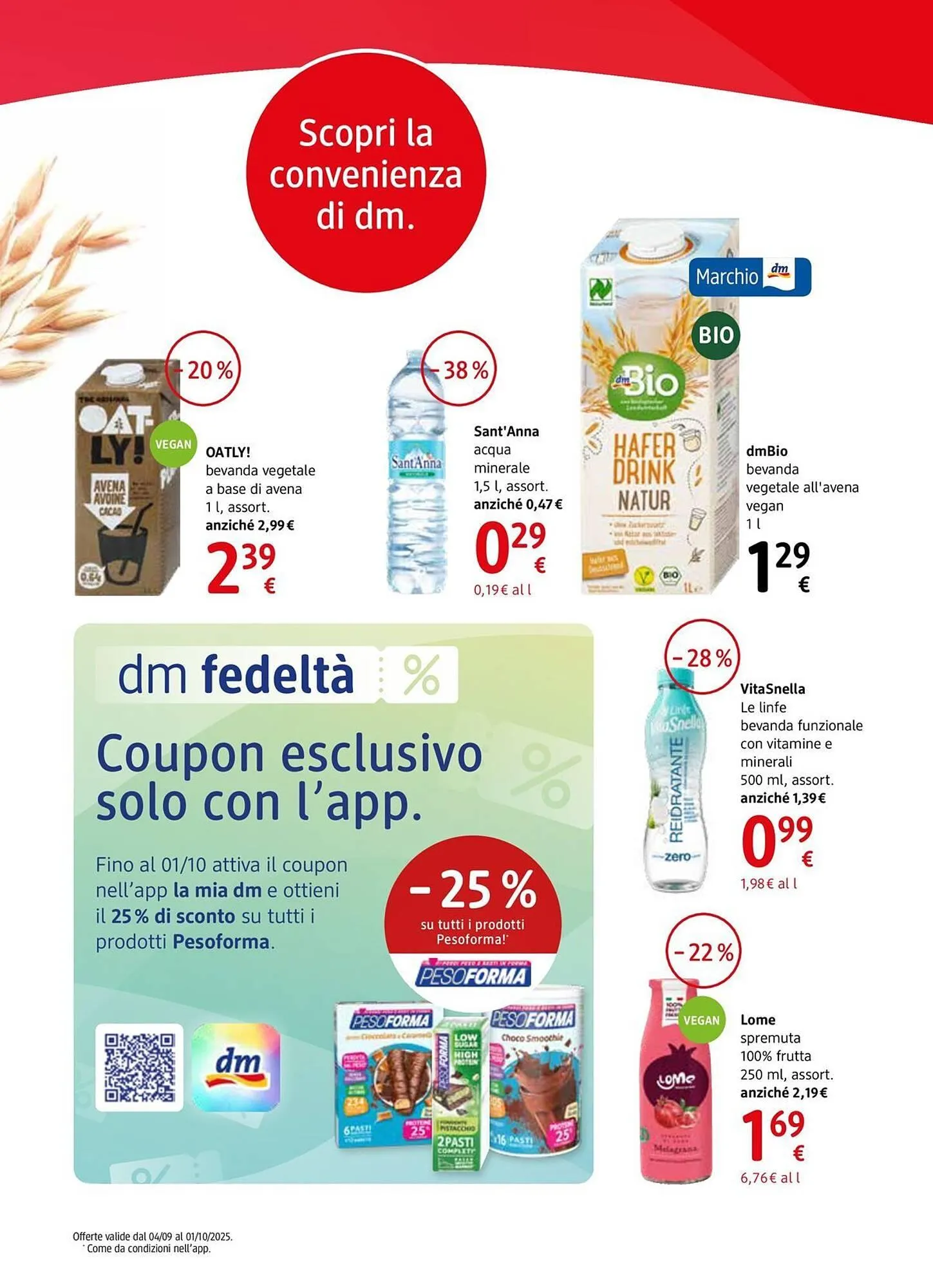 Volantino dm drogerie markt da 4 settembre a 1 ottobre di 2025 - Pagina del volantino 14