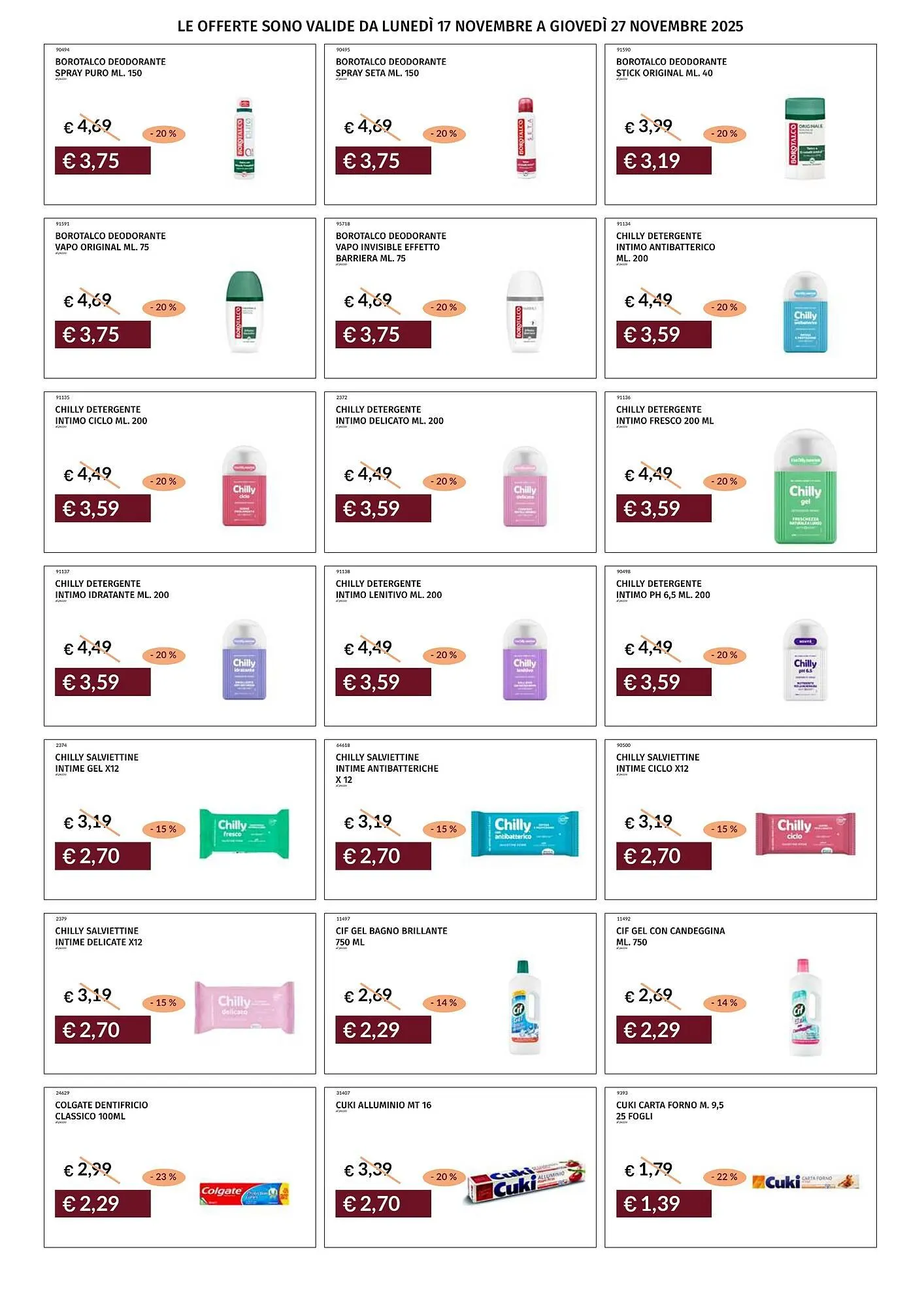 Volantino Prezzemolo e Vitale da 17 novembre a 27 novembre di 2025 - Pagina del volantino 35