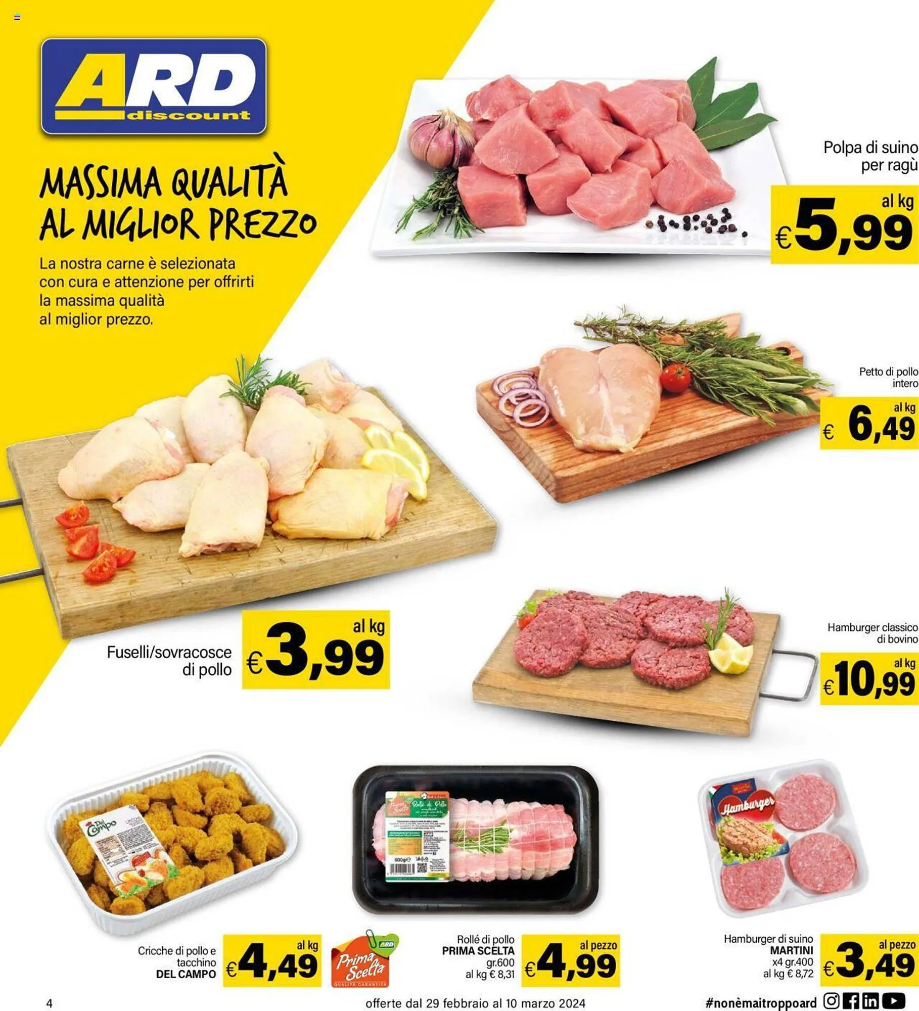 Volantino Ard Discount da 29 febbraio a 10 marzo di 2024 - Pagina del volantino 4