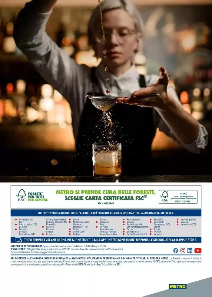 METRO SPIRITS ESTATE 2025 da 9 maggio a 27 agosto di 2025 - Pagina del volantino 32