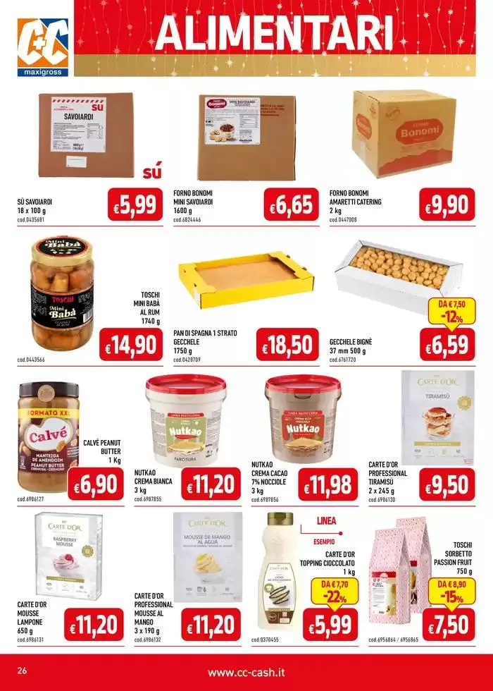 Catalogo C+C da 2 dicembre a 31 dicembre di 2024 - Pagina del volantino 26