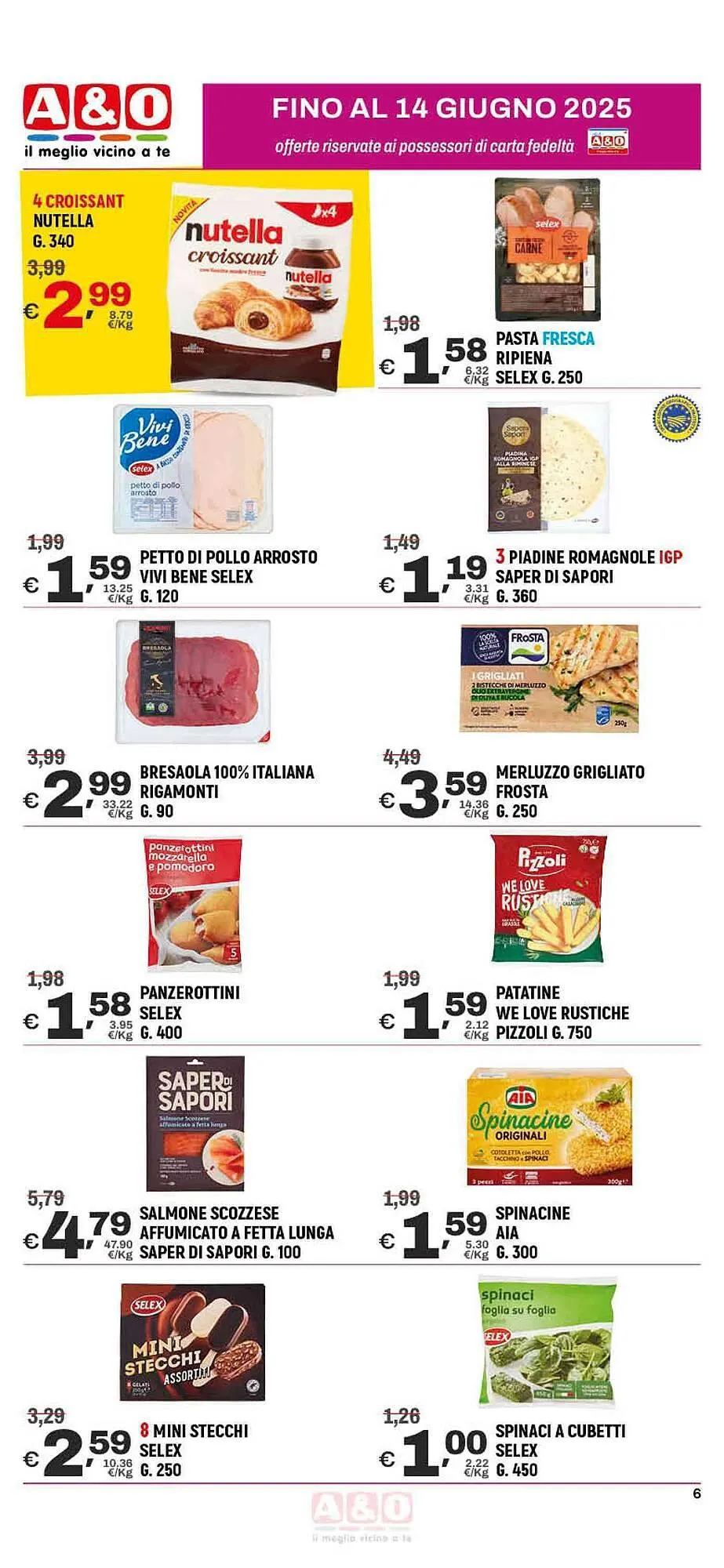 Volantino A&O da 3 giugno a 14 giugno di 2025 - Pagina del volantino 6