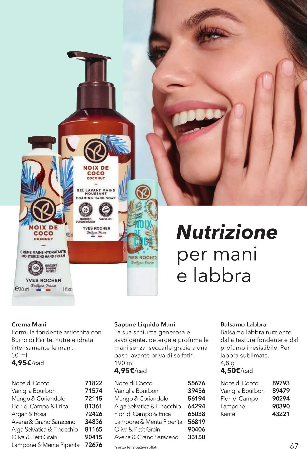 Yves Rocher Volantino attuale da 30 maggio a 16 giugno di 2025 - Pagina del volantino 67
