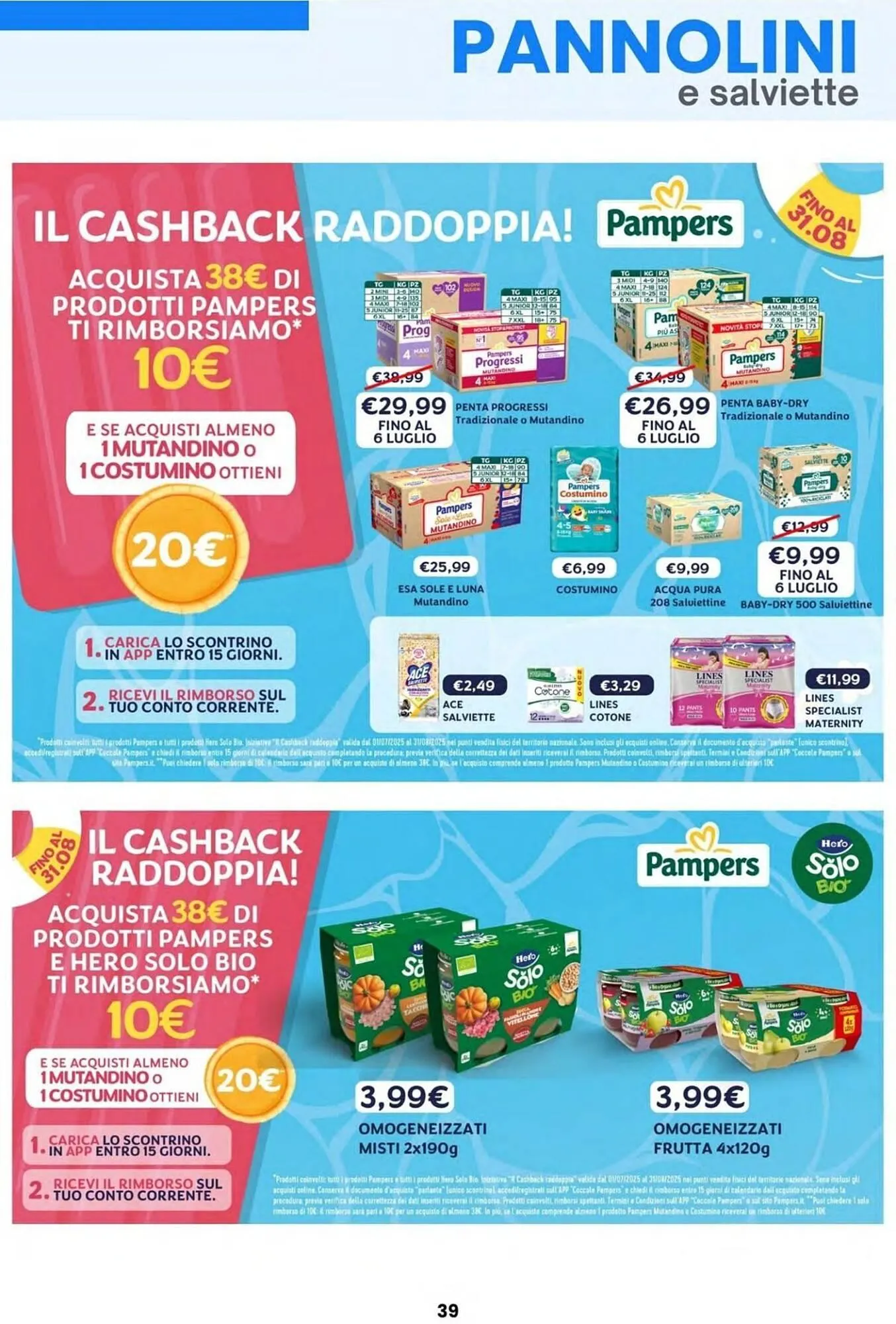 Volantino Paniate da 3 luglio a 27 luglio di 2025 - Pagina del volantino 39