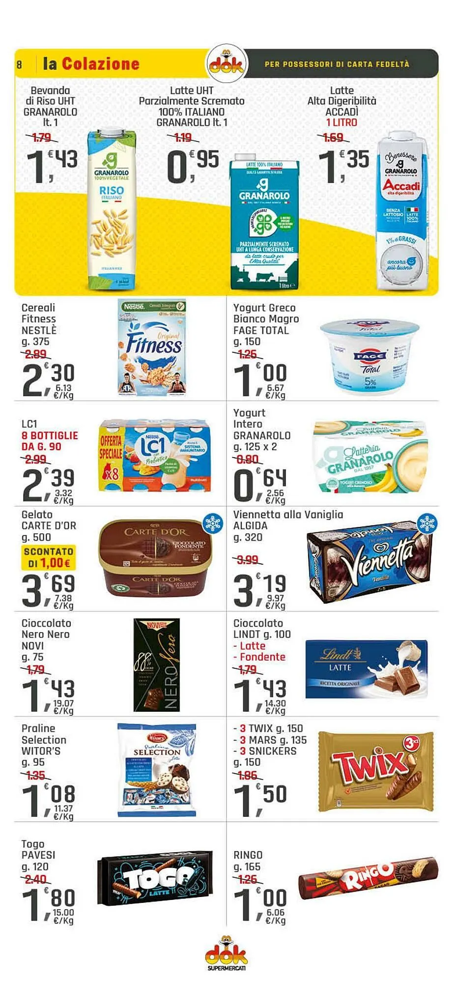 Volantino Supermercati Dok da 24 gennaio a 8 febbraio di 2025 - Pagina del volantino 8