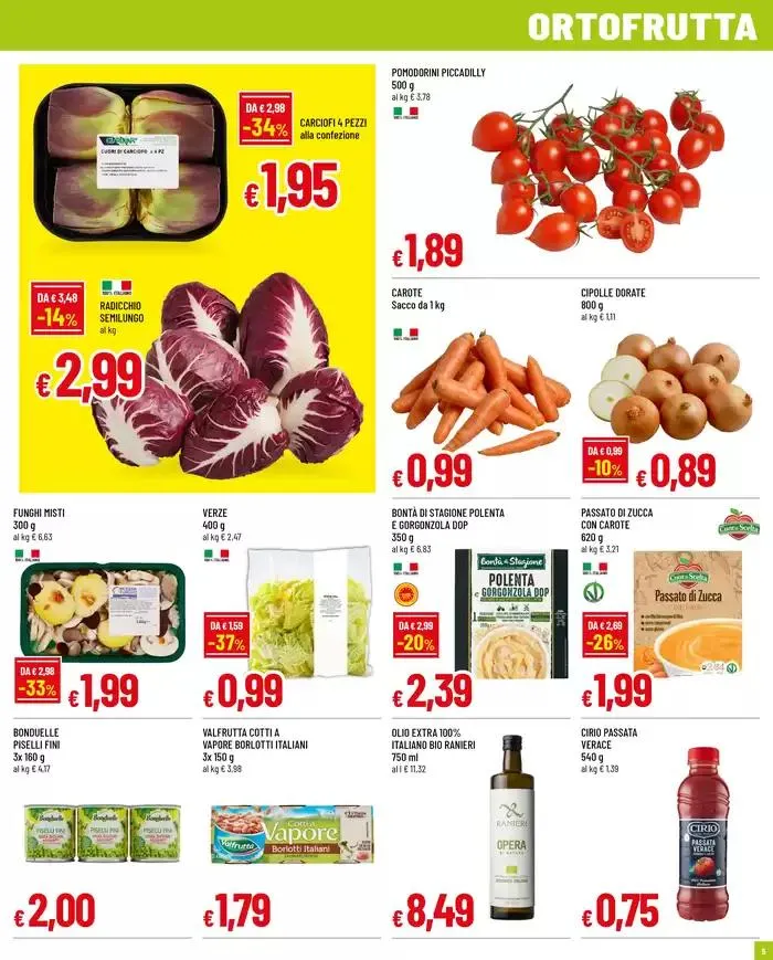 TANTI PRODOTTI DA 0,50 A 3,00€ da 9 gennaio a 22 gennaio di 2025 - Pagina del volantino 5
