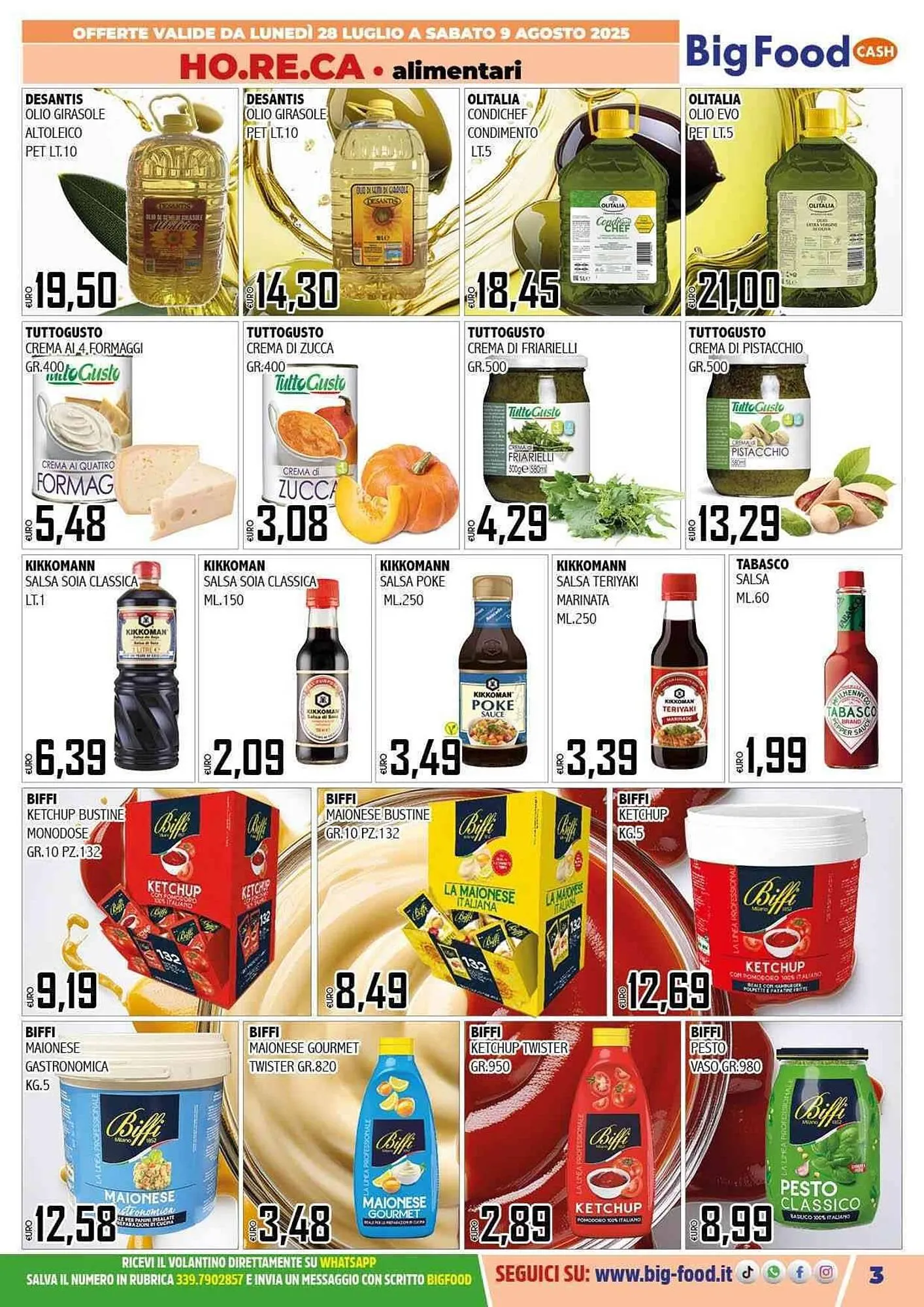 Volantino Big Food da 28 luglio a 9 agosto di 2025 - Pagina del volantino 3