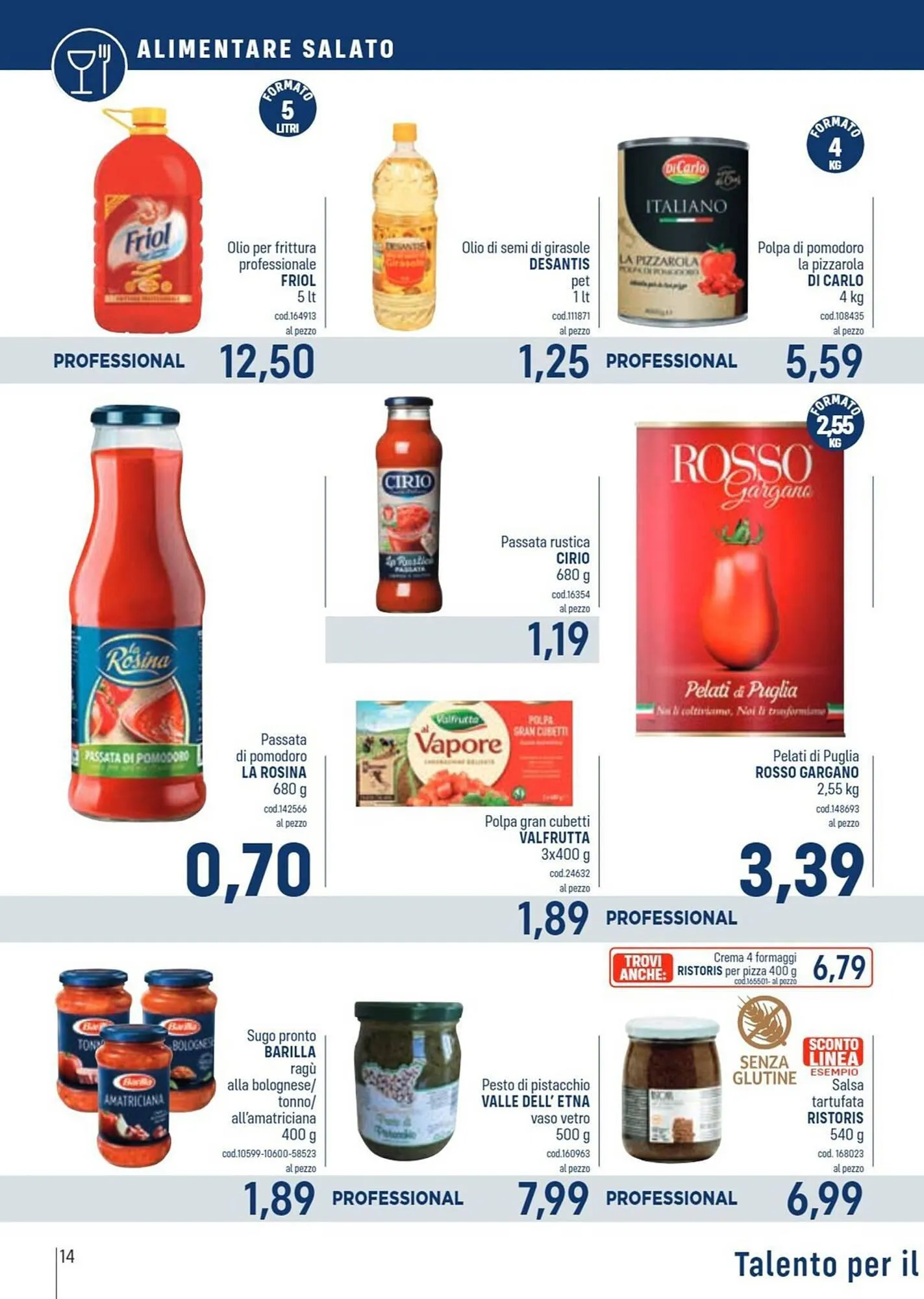 Volantino Talento Professional Store da 25 marzo a 7 aprile di 2024 - Pagina del volantino 14