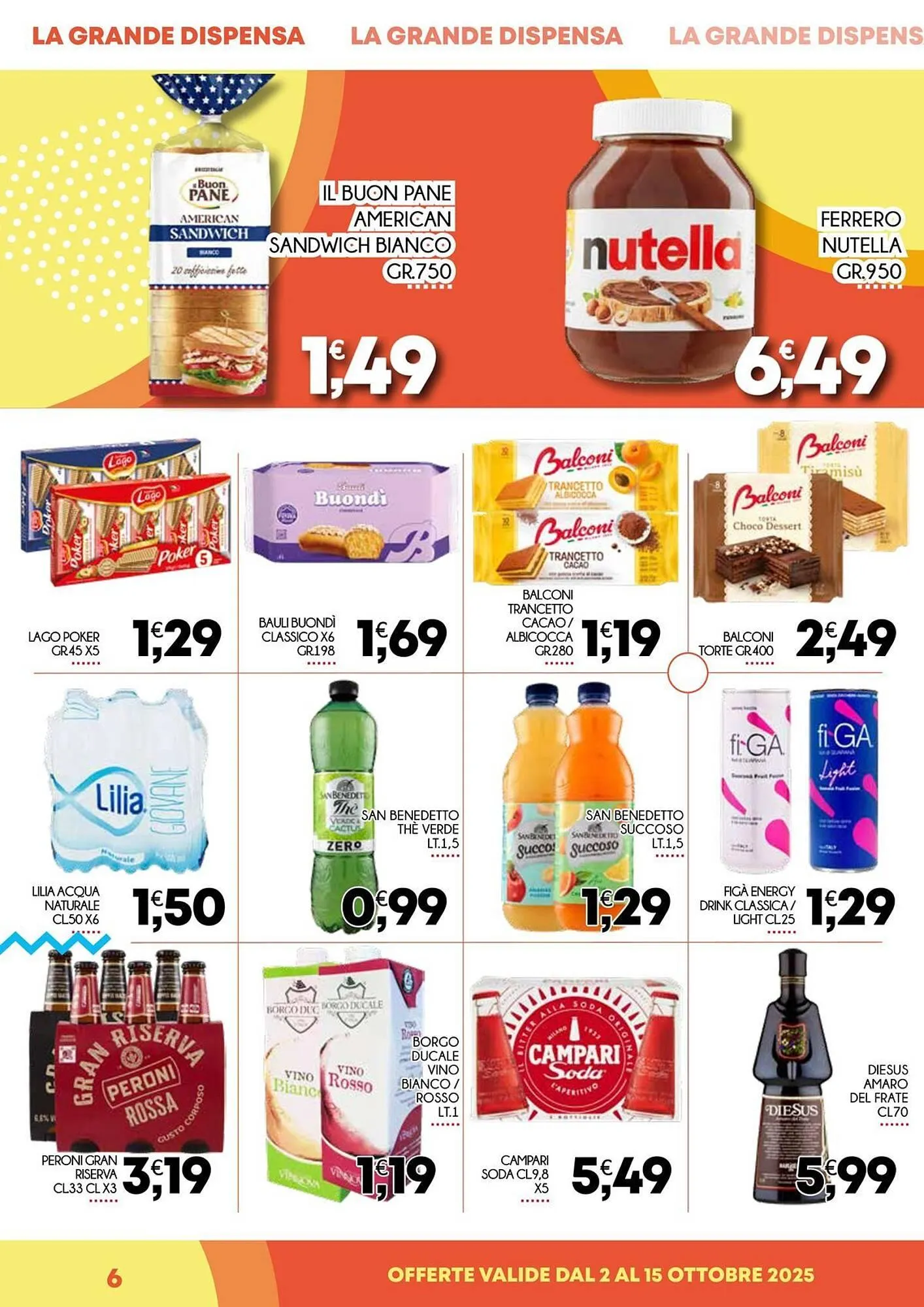 Volantino Enne Market da 3 ottobre a 15 ottobre di 2025 - Pagina del volantino 6