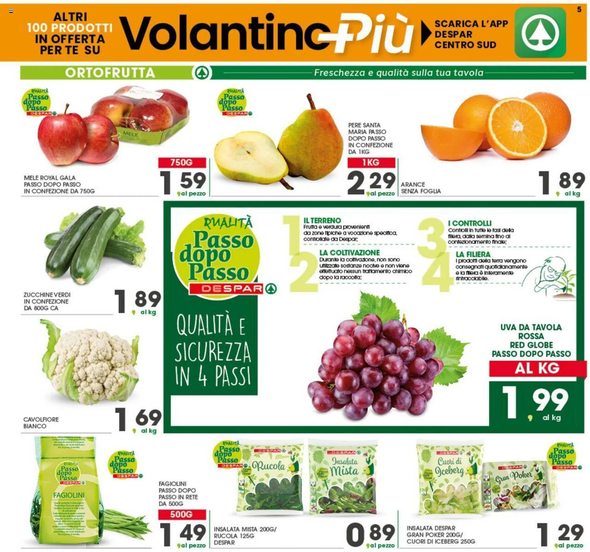 Volantino Eurospar da 4 settembre a 9 settembre di 2023 - Pagina del volantino 5