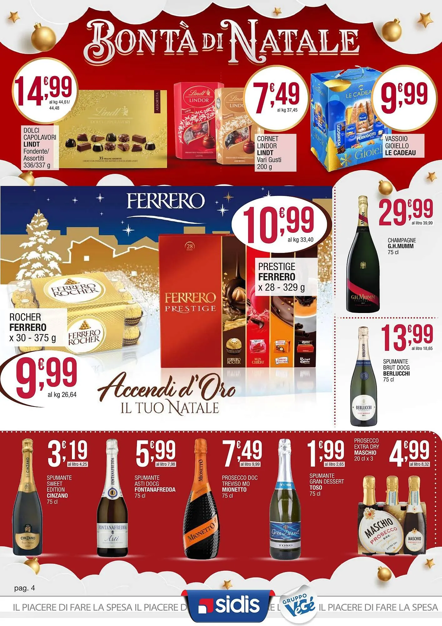 Volantino Maxi Sidis da 11 dicembre a 24 dicembre di 2025 - Pagina del volantino 4