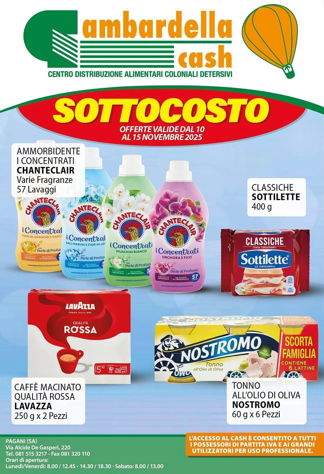 Volantino Gambardella Cash da 10 novembre a 15 novembre di 2025 - Pagina del volantino 1