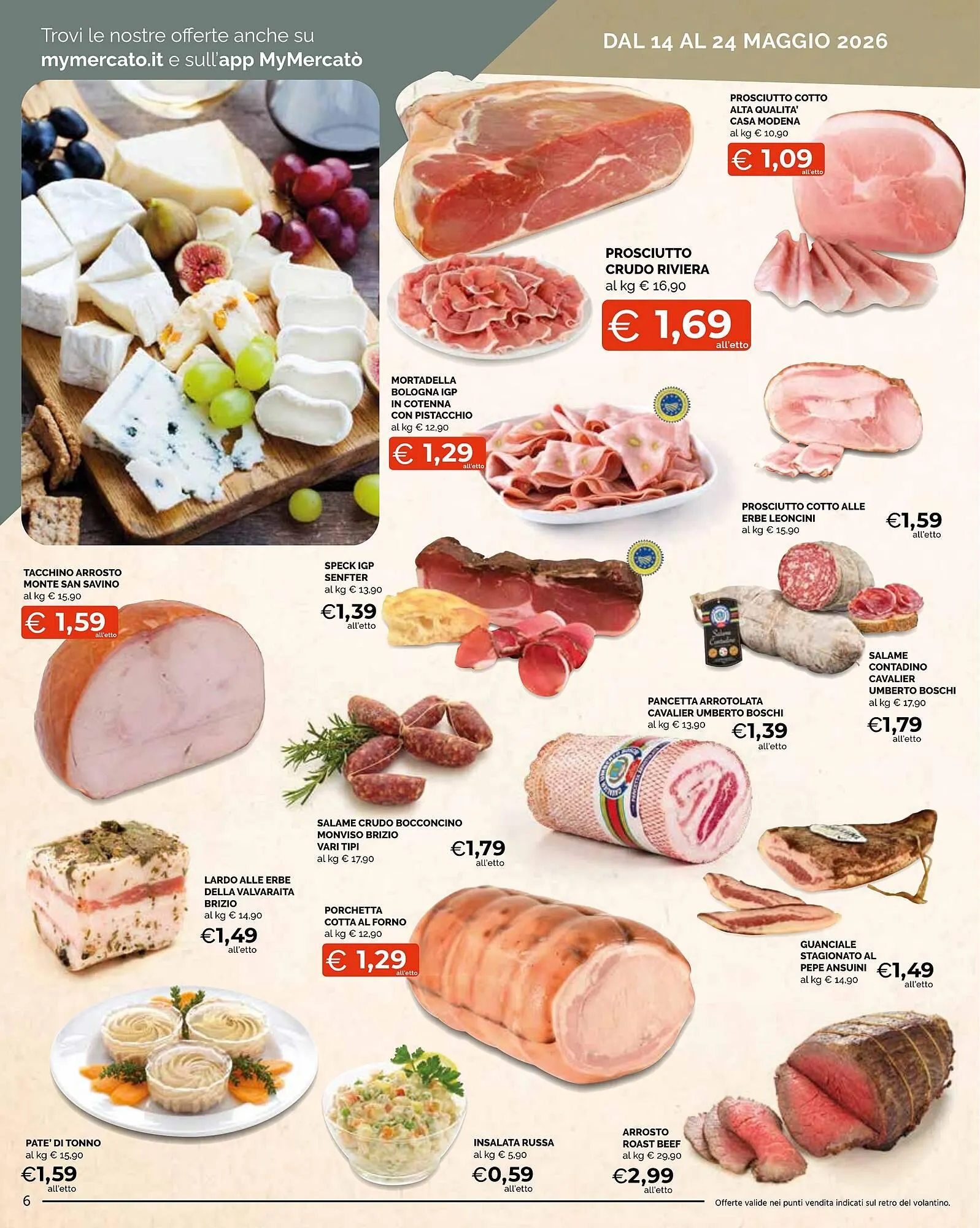 Volantino Mercatò Big da 14 maggio a 23 maggio di 2026 - Pagina del volantino 6