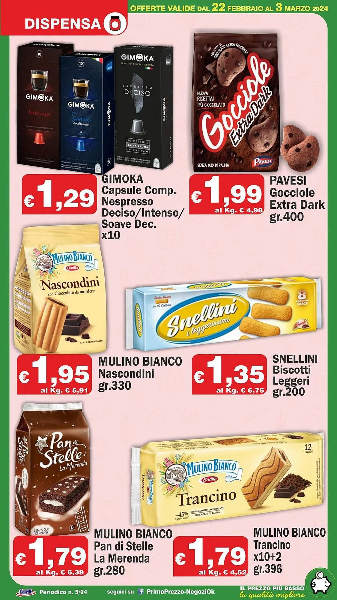Volantino Primo Prezzo da 22 febbraio a 3 marzo di 2024 - Pagina del volantino 5