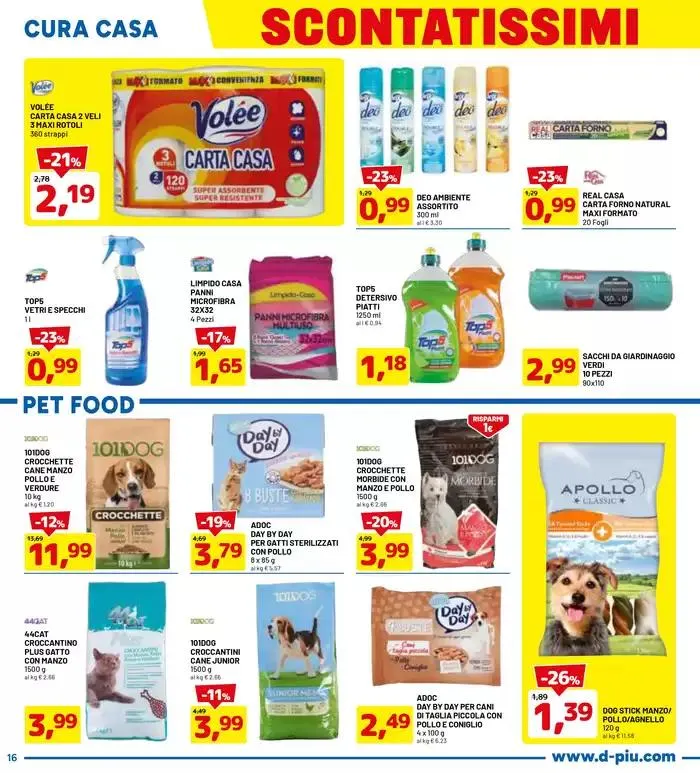 Tanti prodotti a 0,99 da 6 marzo a 16 marzo di 2025 - Pagina del volantino 16