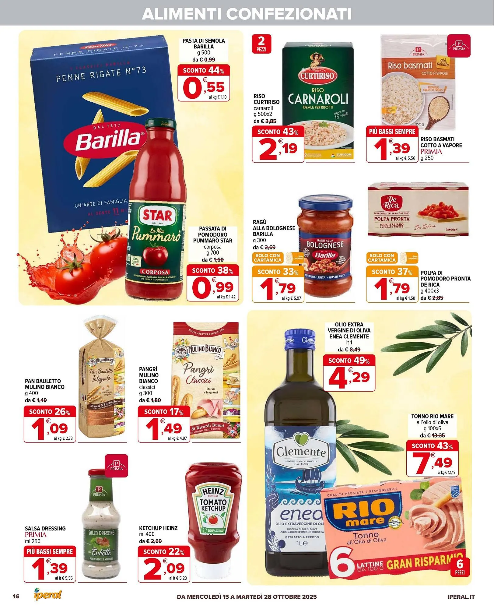 Volantino Iperal da 15 ottobre a 28 ottobre di 2025 - Pagina del volantino 16