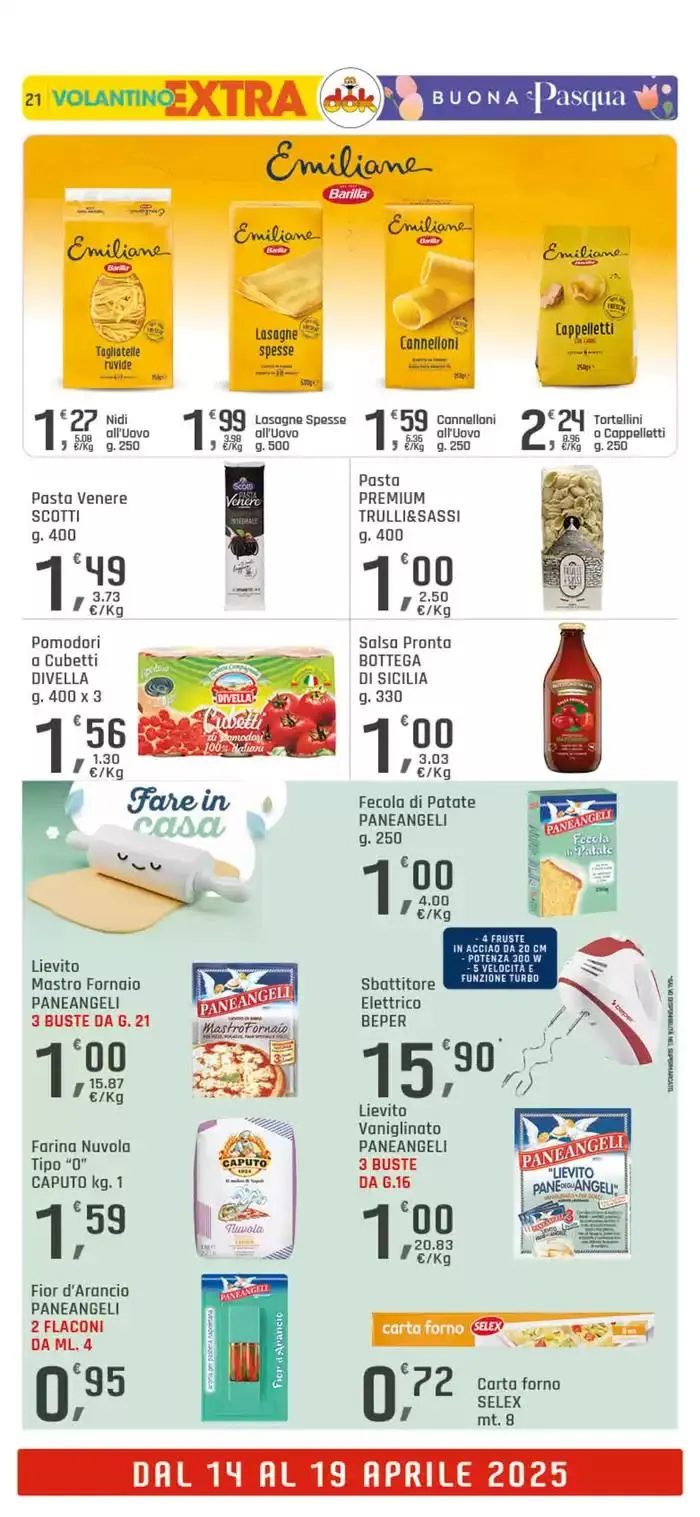 Buona Pasqua da 10 aprile a 19 aprile di 2025 - Pagina del volantino 21