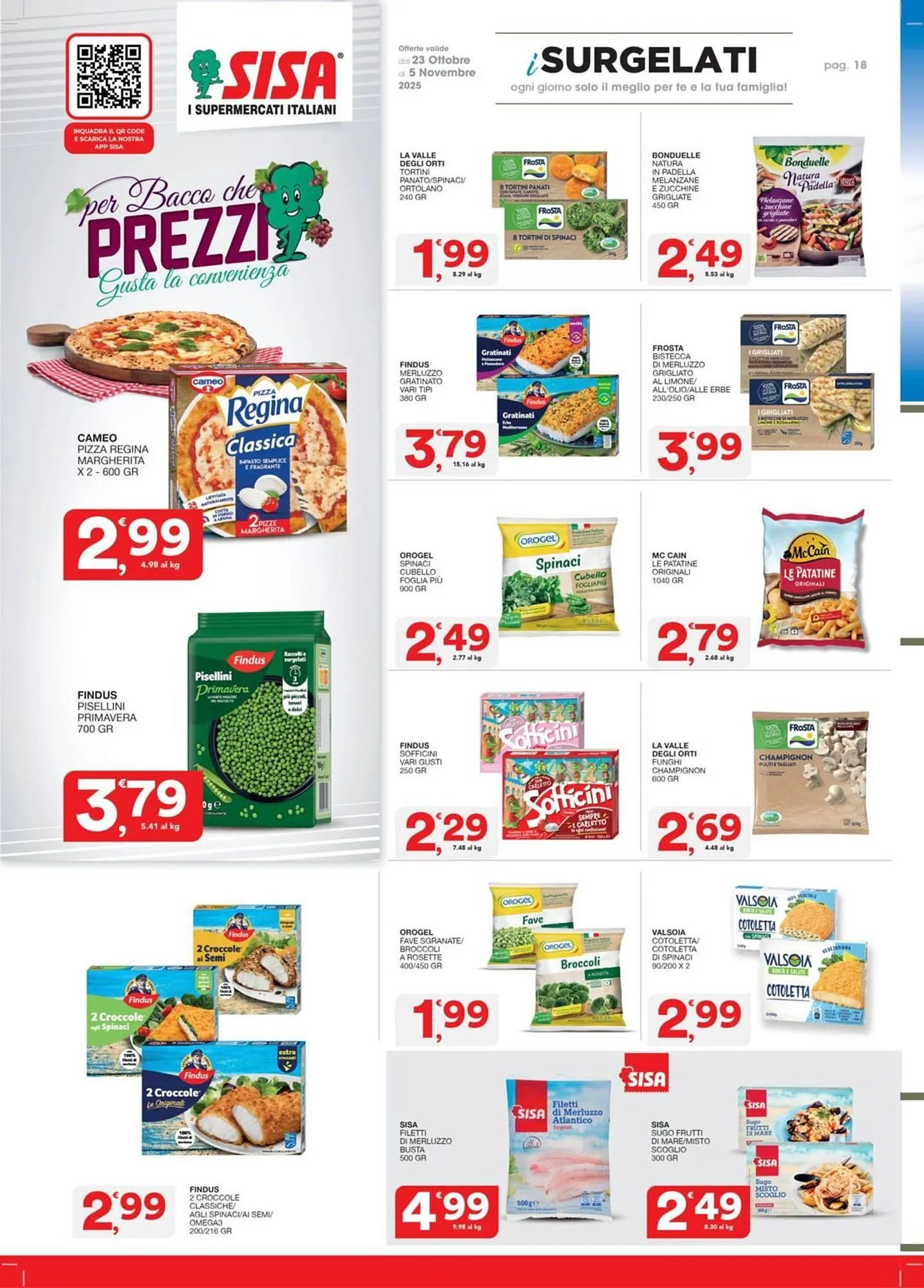 Volantino Sisa da 23 ottobre a 5 novembre di 2025 - Pagina del volantino 18