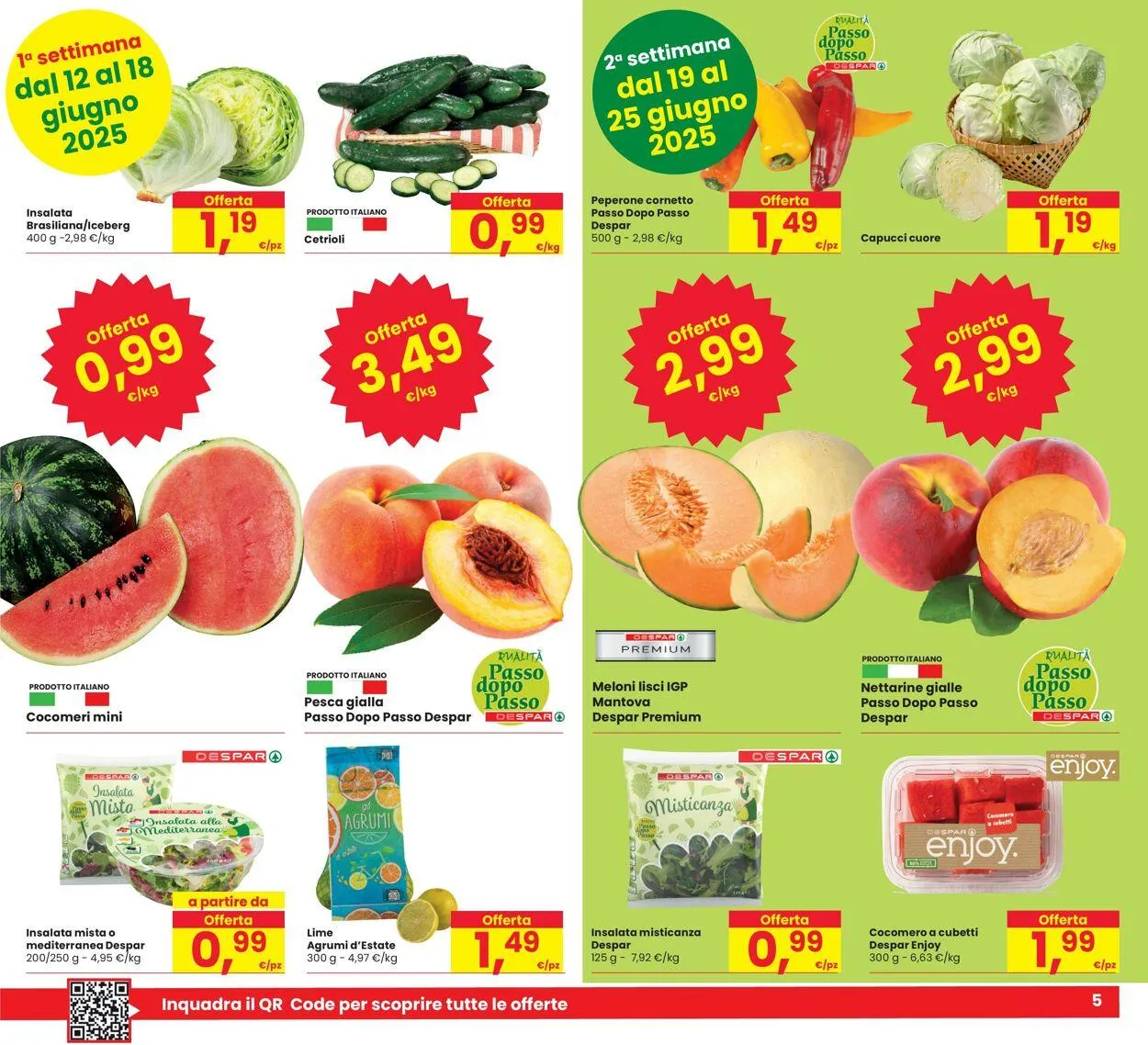 Eurospar Volantino attuale da 12 giugno a 25 giugno di 2025 - Pagina del volantino 5