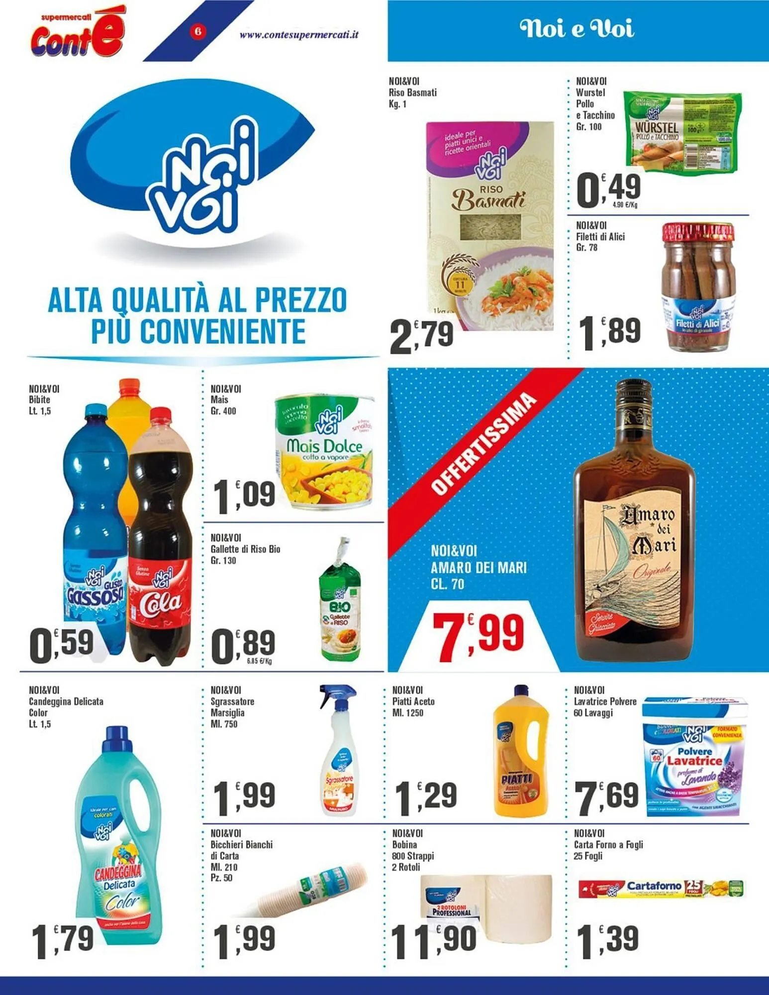 Volantino Conté Supermercati da 19 giugno a 29 giugno di 2025 - Pagina del volantino 6