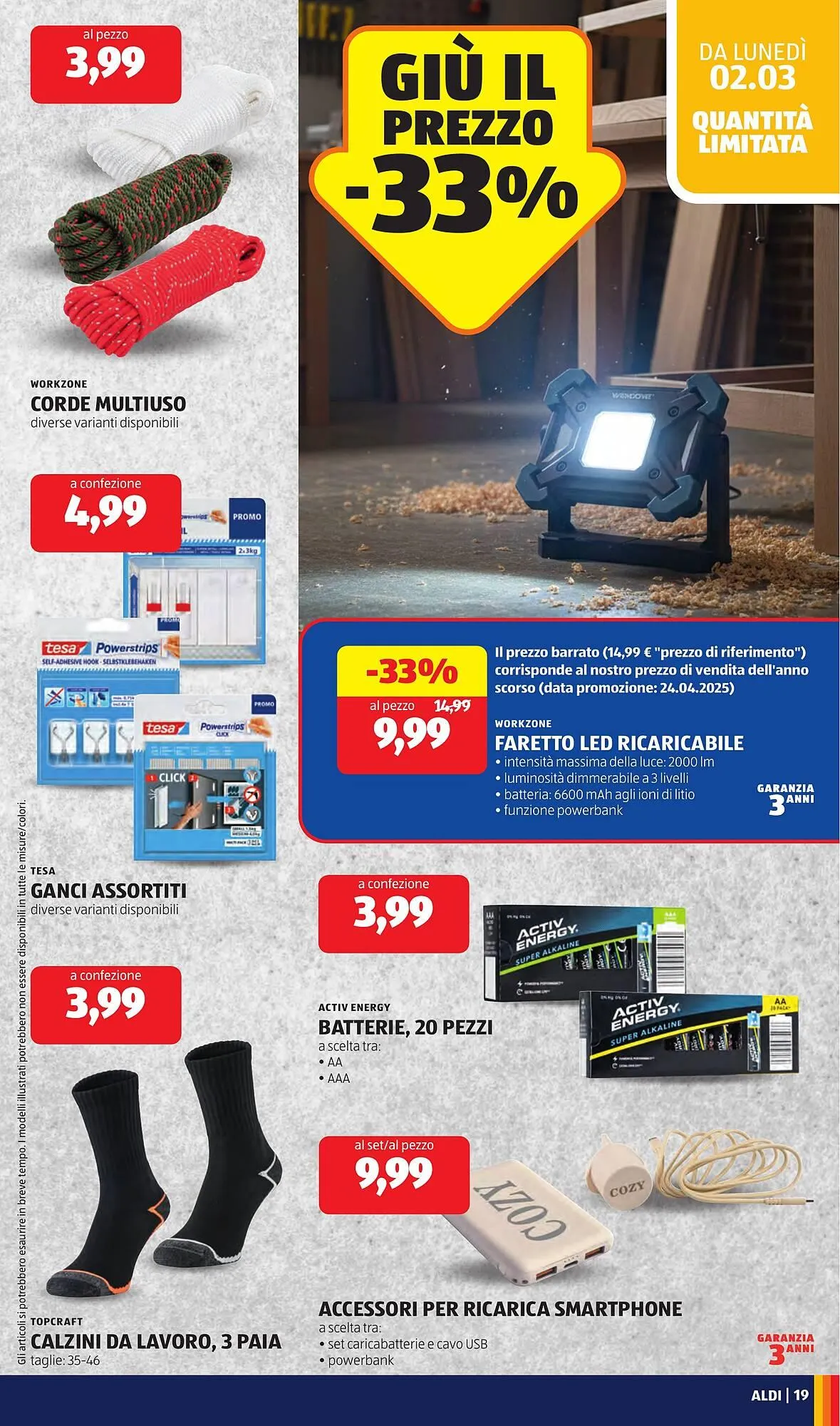 Volantino ALDI da 2 marzo a 8 marzo di 2026 - Pagina del volantino 19