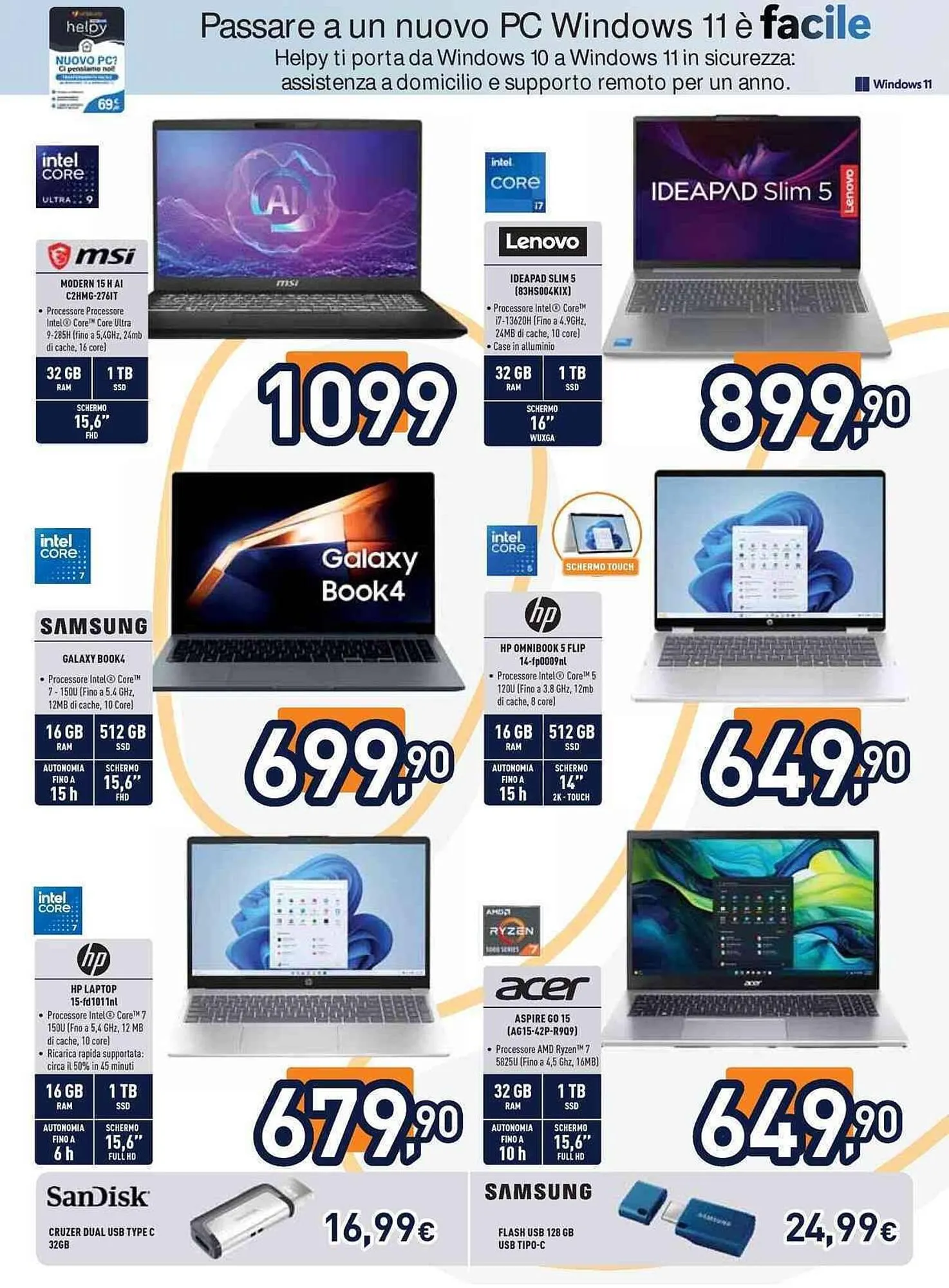 Volantino Unieuro da 30 gennaio a 12 febbraio di 2026 - Pagina del volantino 9