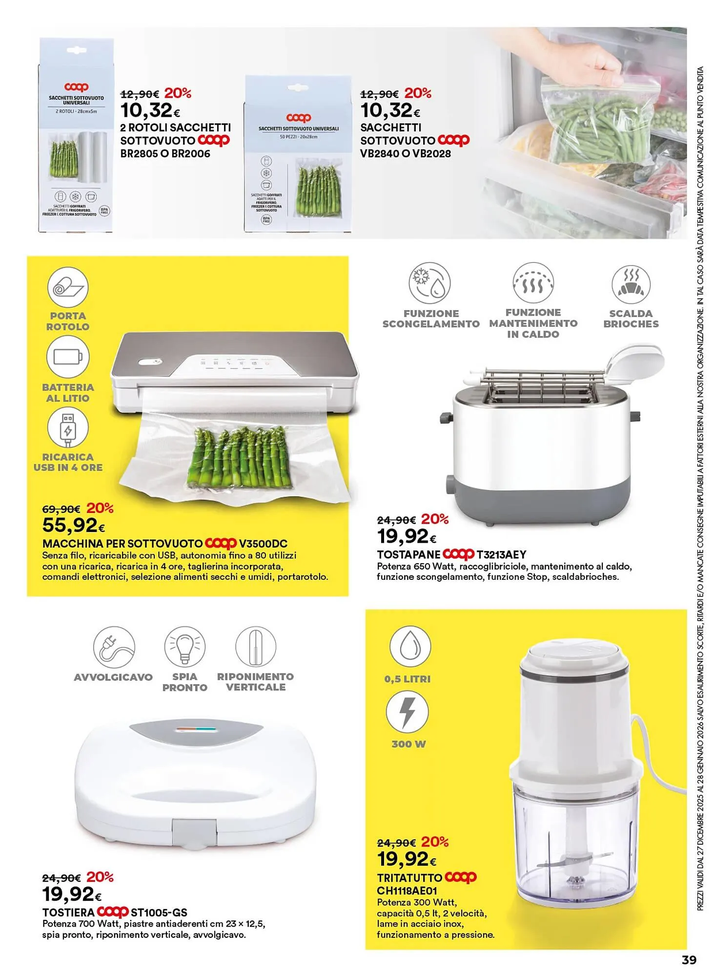 Volantino Ipercoop da 27 dicembre a 28 gennaio di 2026 - Pagina del volantino 39