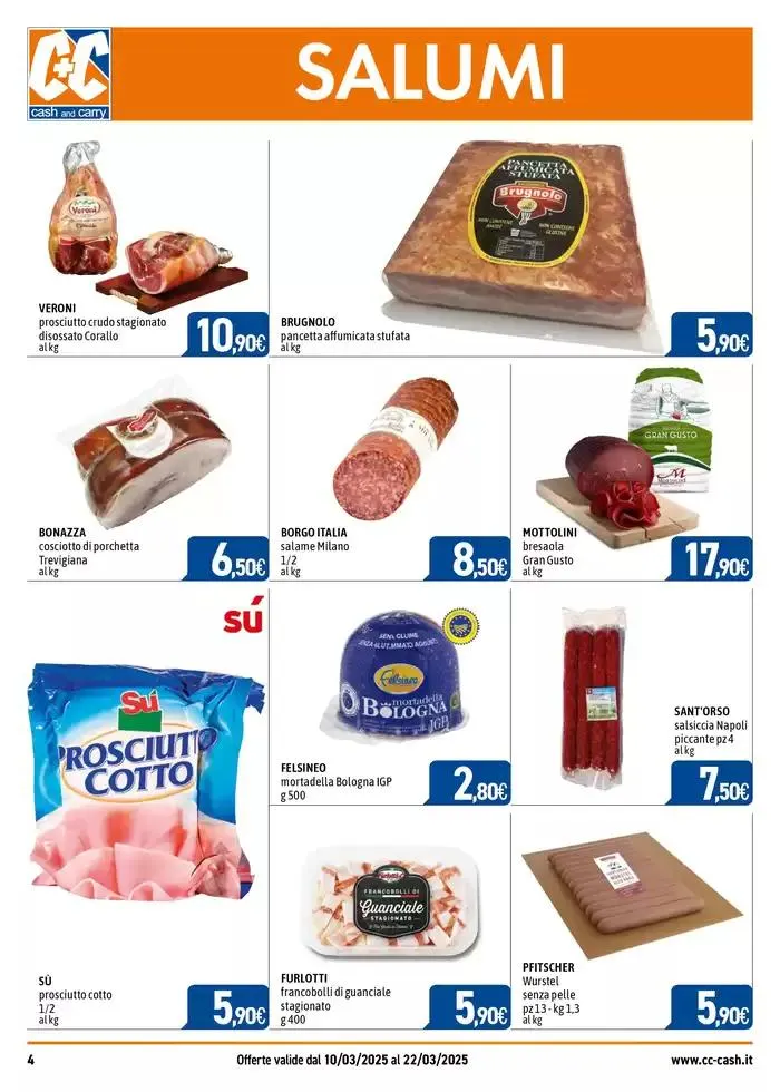 Promozione da 11 marzo a 22 marzo di 2025 - Pagina del volantino 4