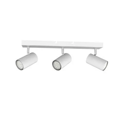 Faretto 3 luci Globo Robby 41x6x12 mm bianco