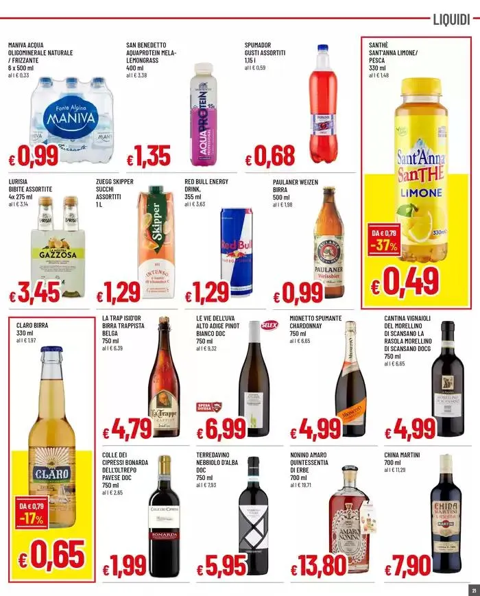 SOTTOCOSTO da 31 ottobre a 13 novembre di 2024 - Pagina del volantino 21