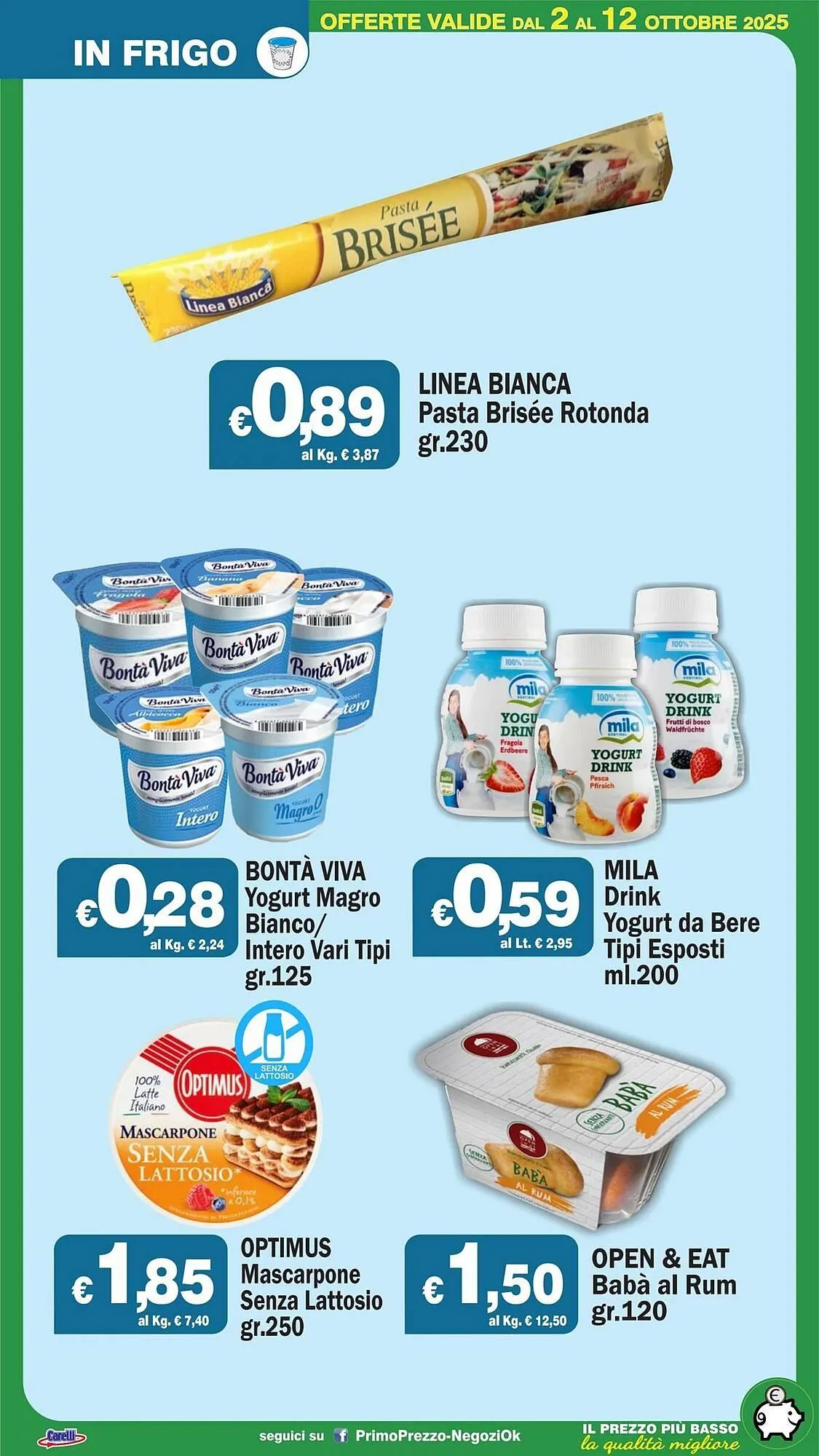 Volantino Primo Prezzo da 2 ottobre a 12 ottobre di 2025 - Pagina del volantino 41