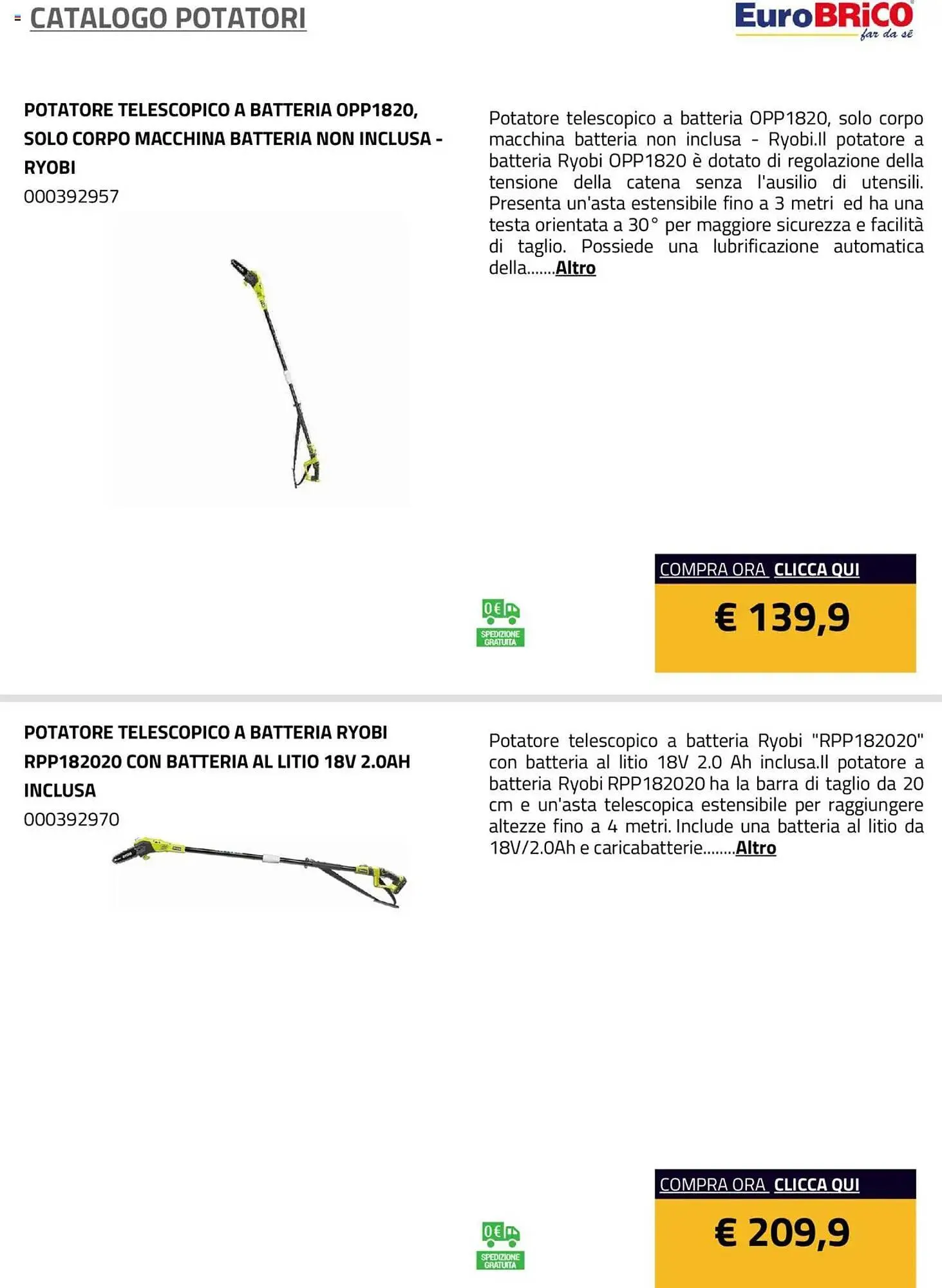 Volantino Eurobrico da 23 luglio a 31 dicembre di 2025 - Pagina del volantino 7