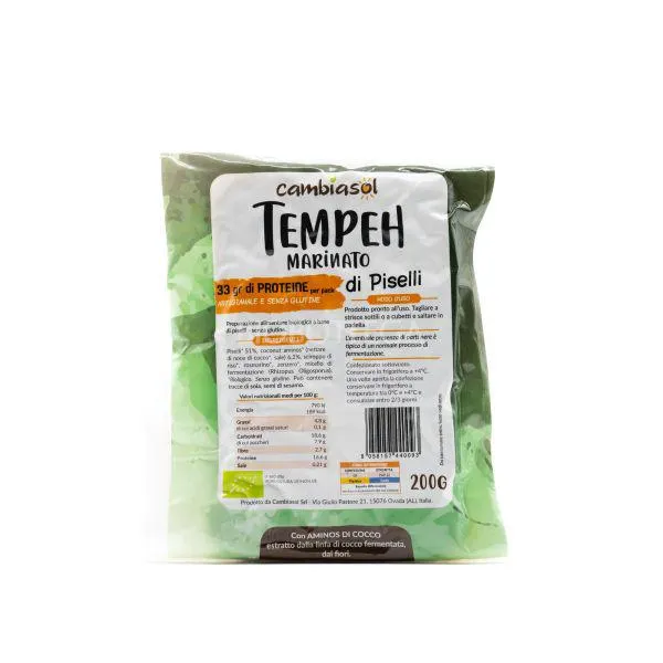 Tempeh Marinato di Piselli Cambiasol 200G