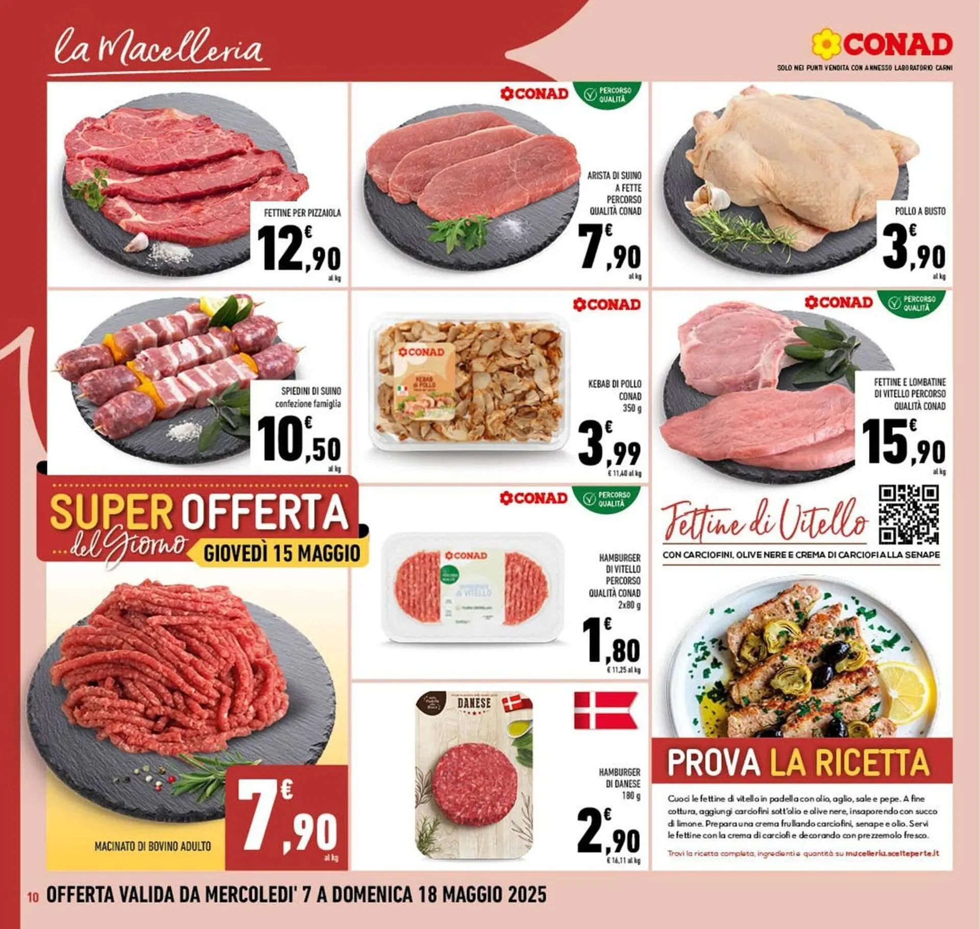 Volantino Conad da 7 maggio a 18 maggio di 2025 - Pagina del volantino 10