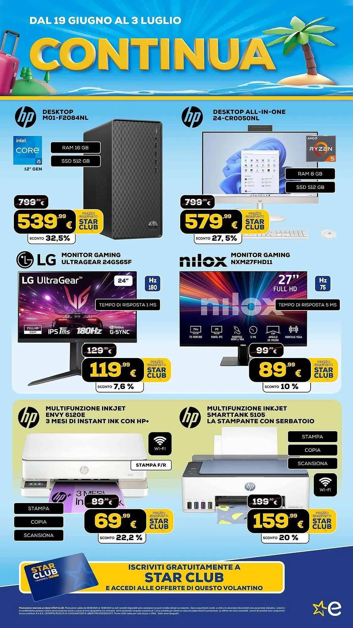 Volantino Euronics da 20 giugno a 3 luglio di 2025 - Pagina del volantino 13