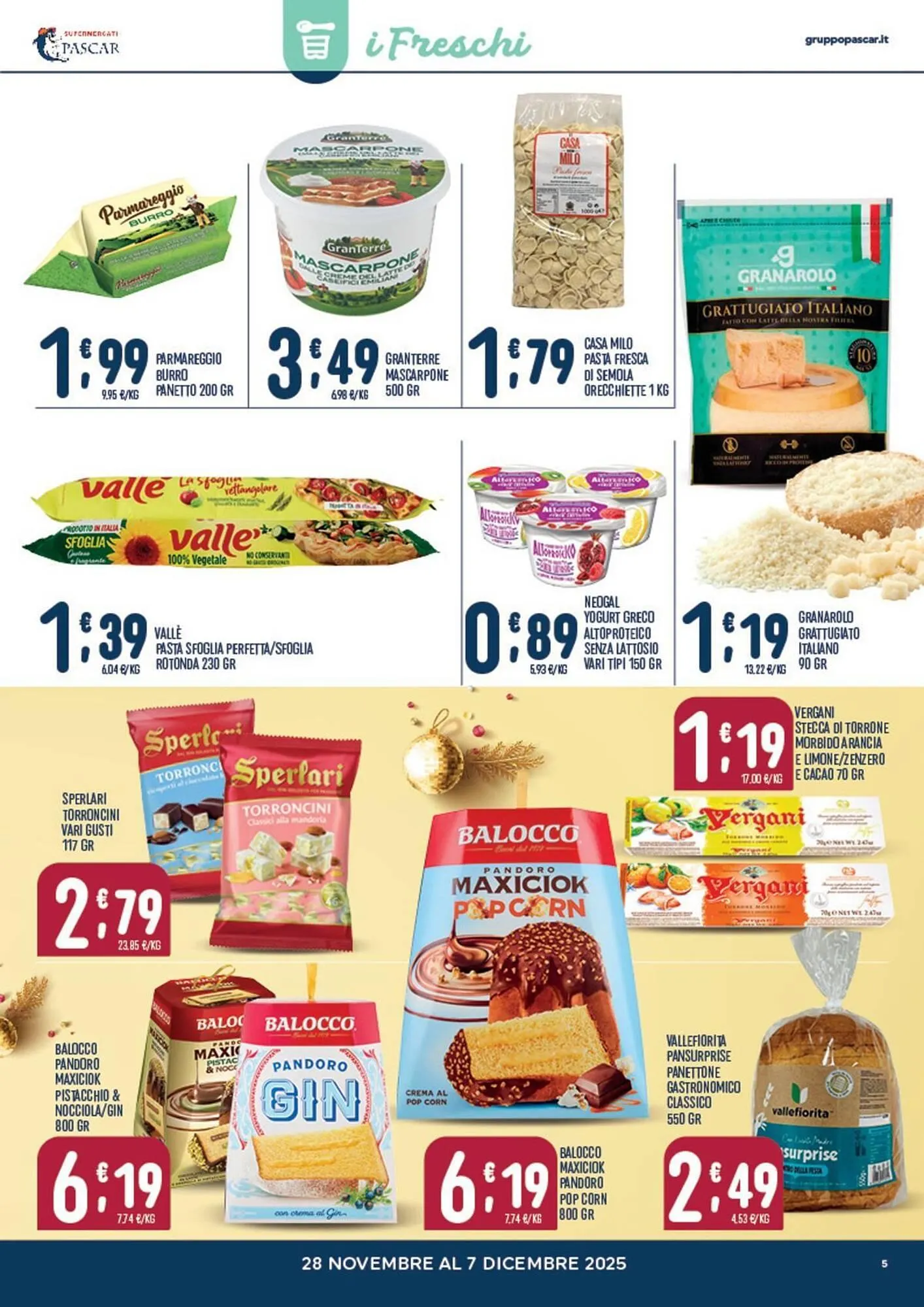 Volantino Gruppo Pascar da 28 novembre a 7 dicembre di 2025 - Pagina del volantino 5