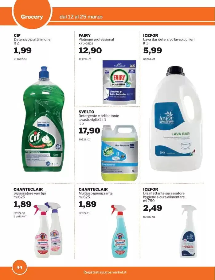 Volantino Food & Beverage da 12 marzo a 25 marzo di 2025 - Pagina del volantino 44