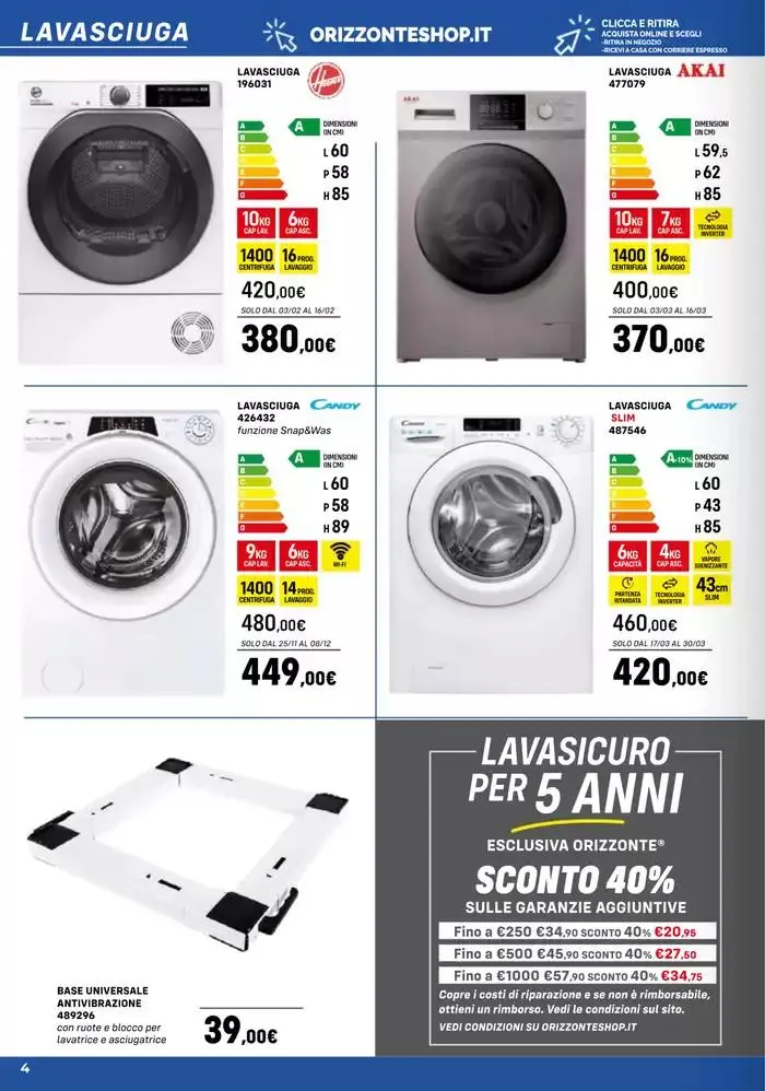 Elettrodomestici Catalogo 2025 da 19 novembre a 1 dicembre di 2025 - Pagina del volantino 25