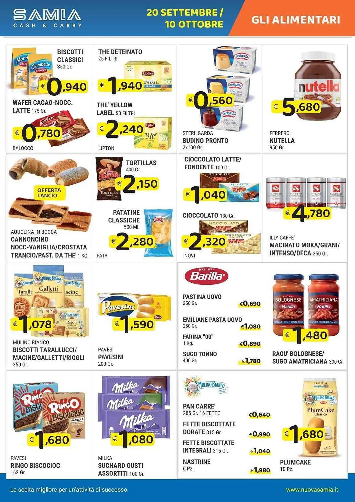 Volantino Samia Cash and Carry da 22 settembre a 10 ottobre di 2025 - Pagina del volantino 5