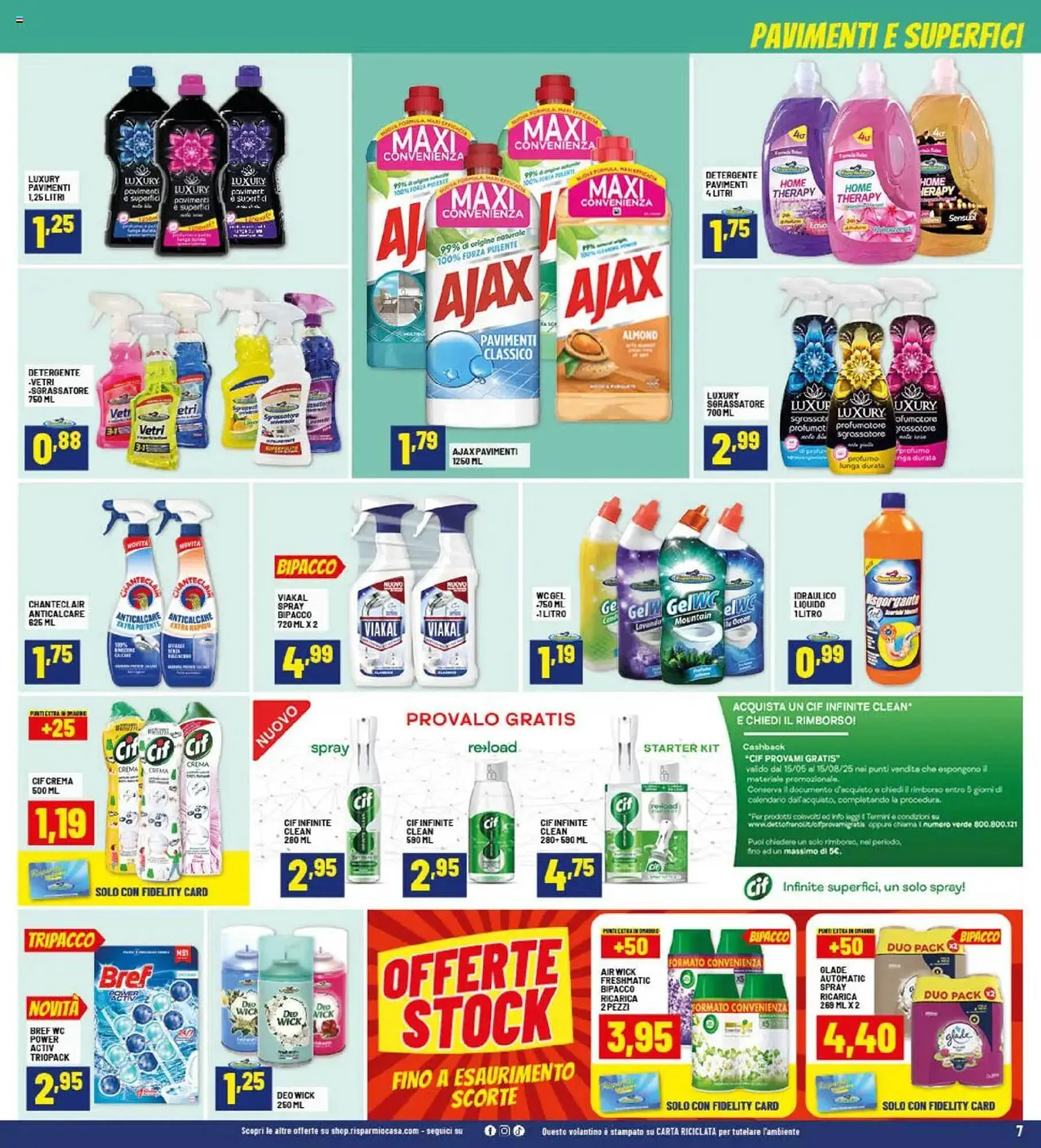 Volantino Risparmio Casa da 24 luglio a 10 agosto di 2025 - Pagina del volantino 7