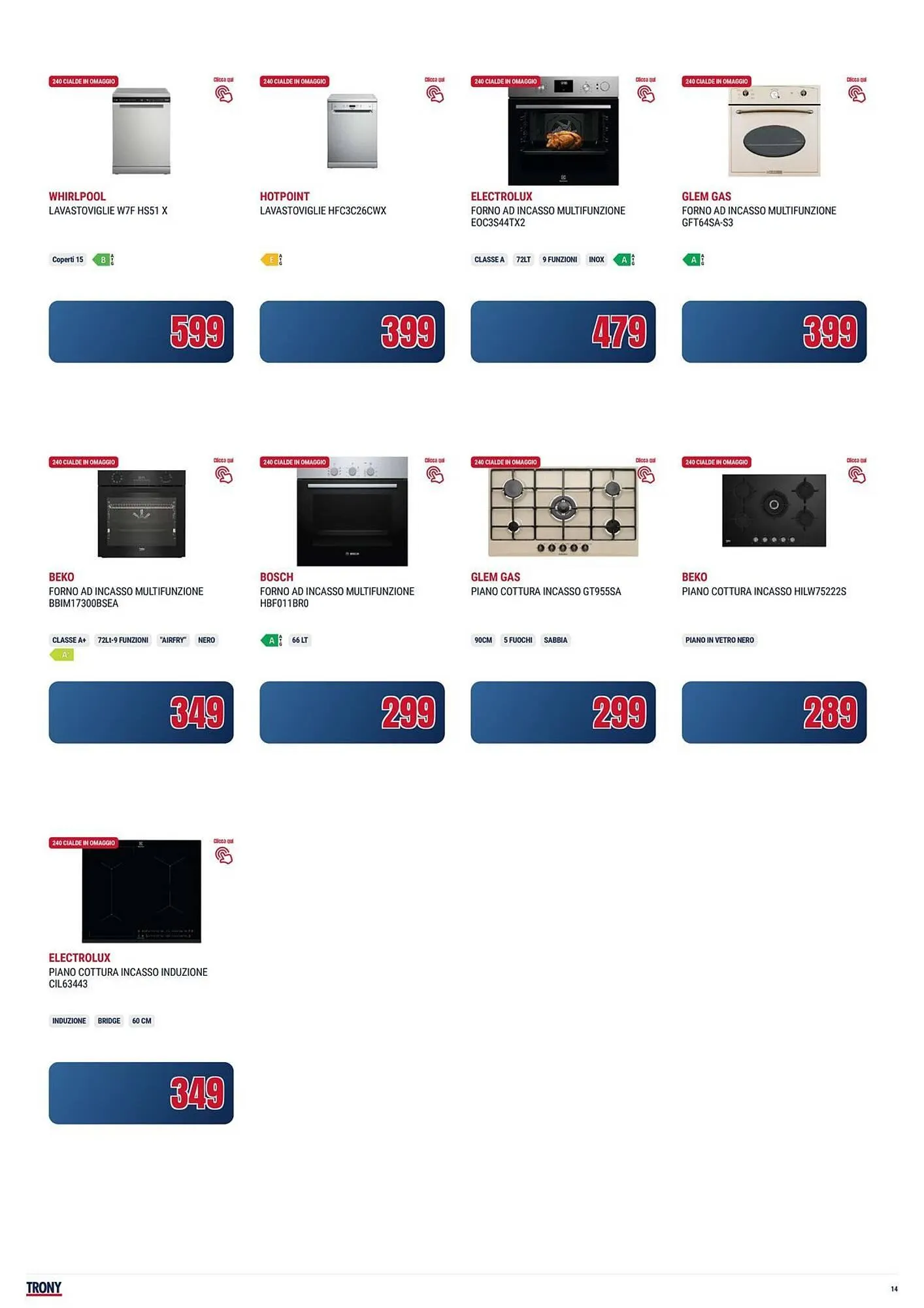 Volantino Trony da 17 ottobre a 29 ottobre di 2025 - Pagina del volantino 14