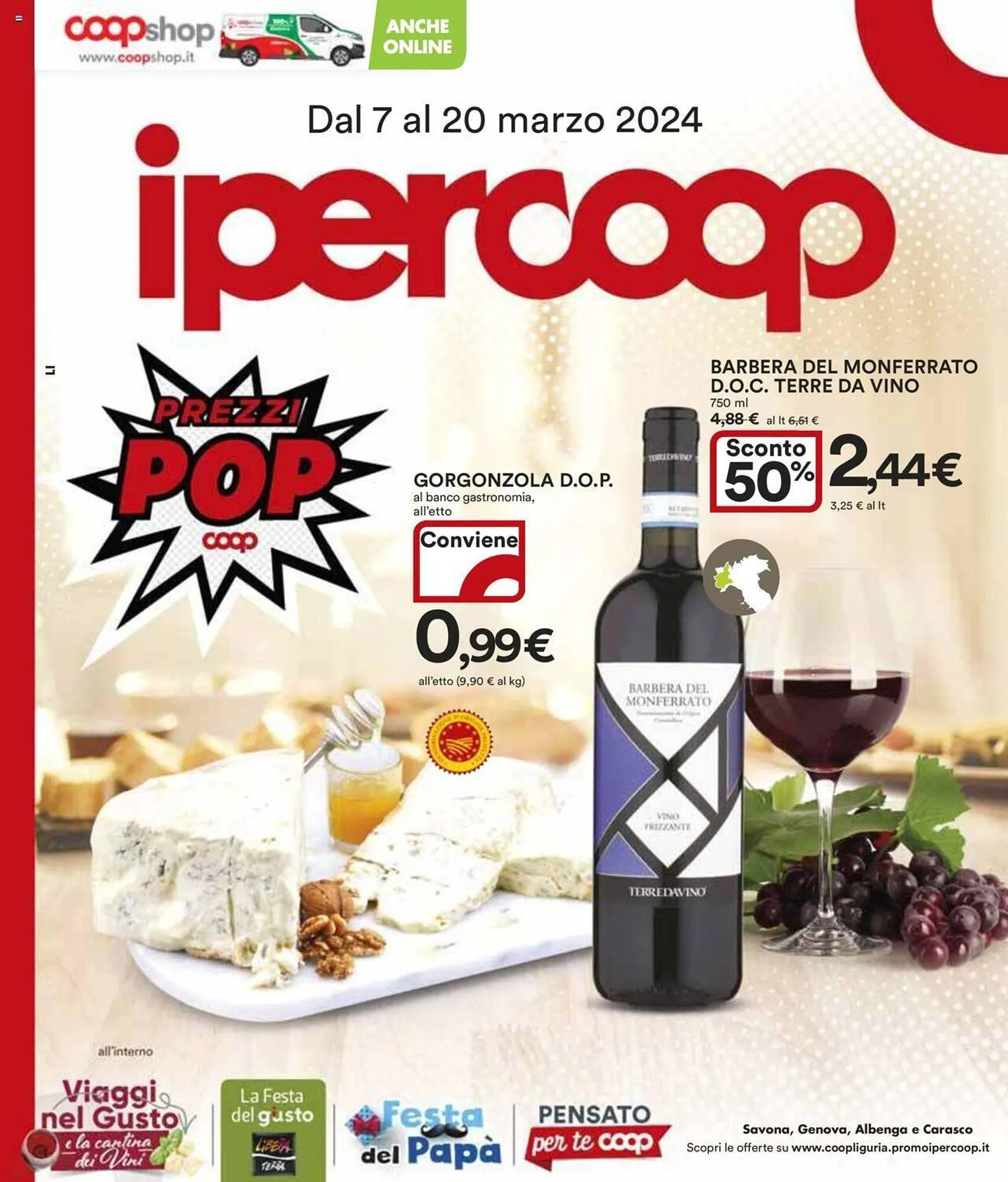 Volantino Ipercoop da 7 marzo a 20 marzo di 2024 - Pagina del volantino 1
