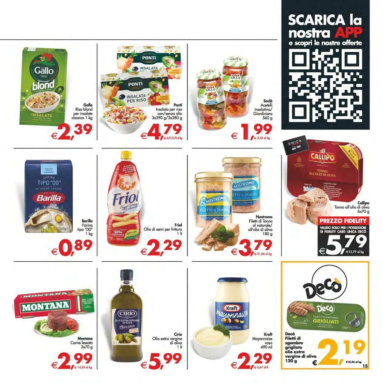 Deco Volantino attuale da 4 luglio a 13 luglio di 2025 - Pagina del volantino 15