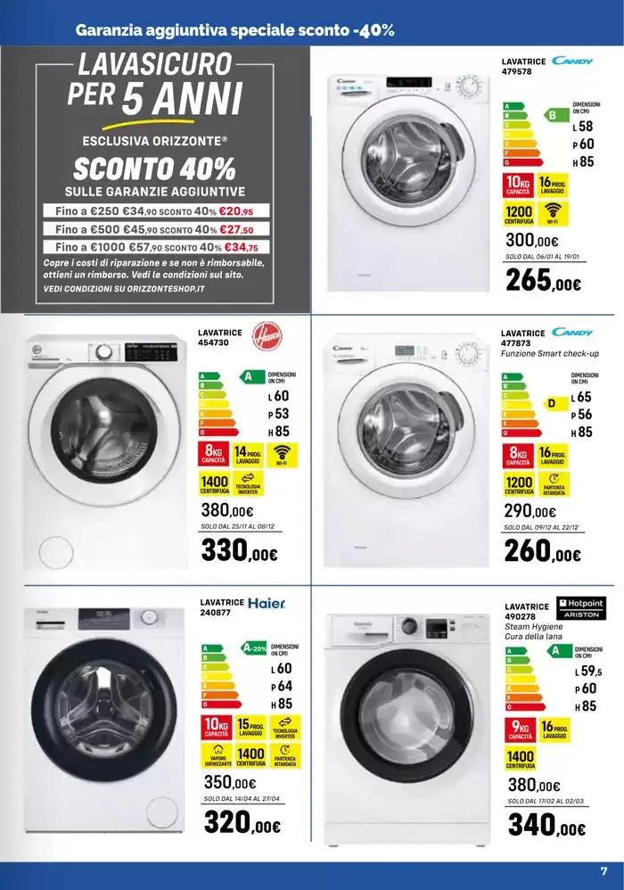 Elettrodomestici Catalogo 2025 da 19 novembre a 1 dicembre di 2025 - Pagina del volantino 28
