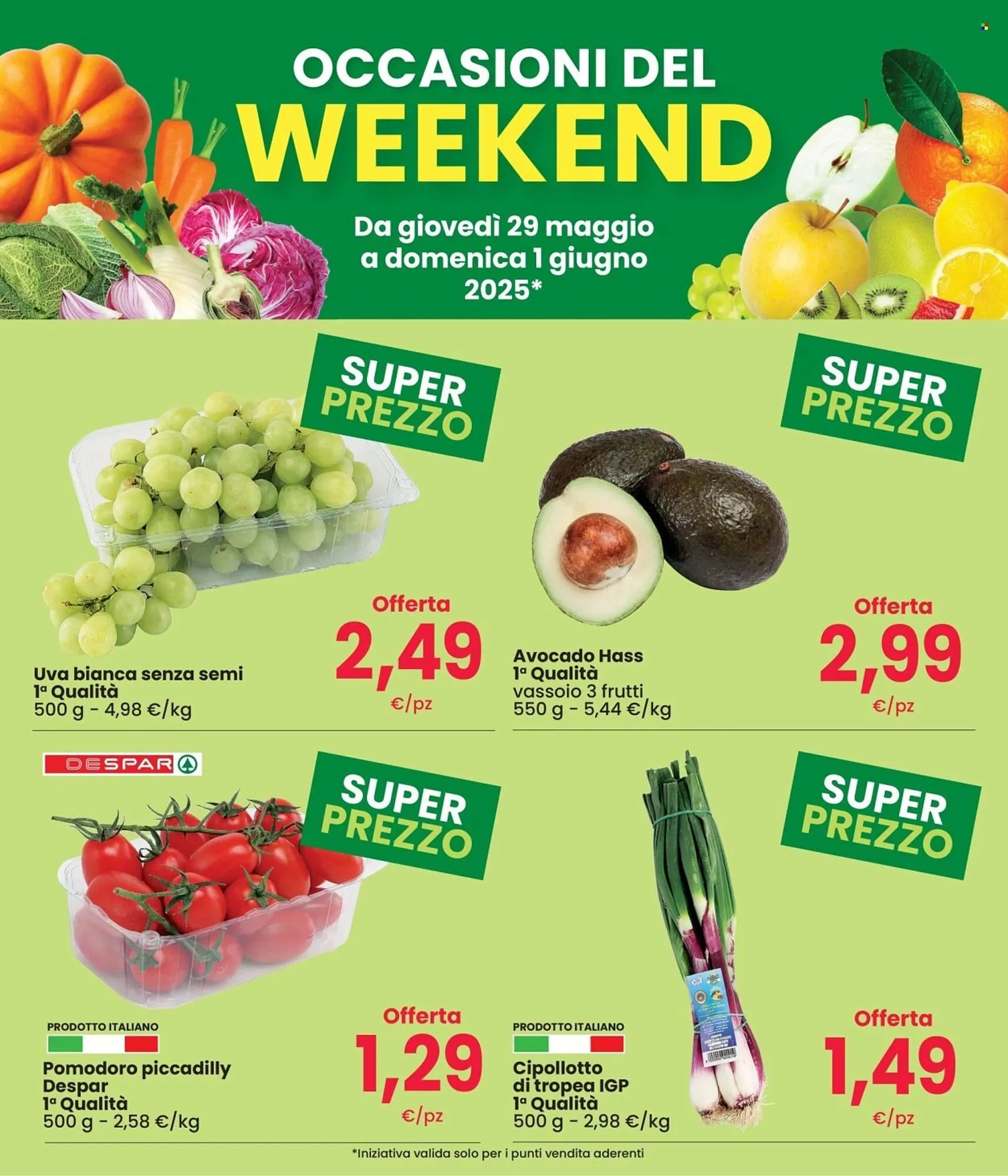 Volantino Despar da 29 maggio a 1 giugno di 2025 - Pagina del volantino 2