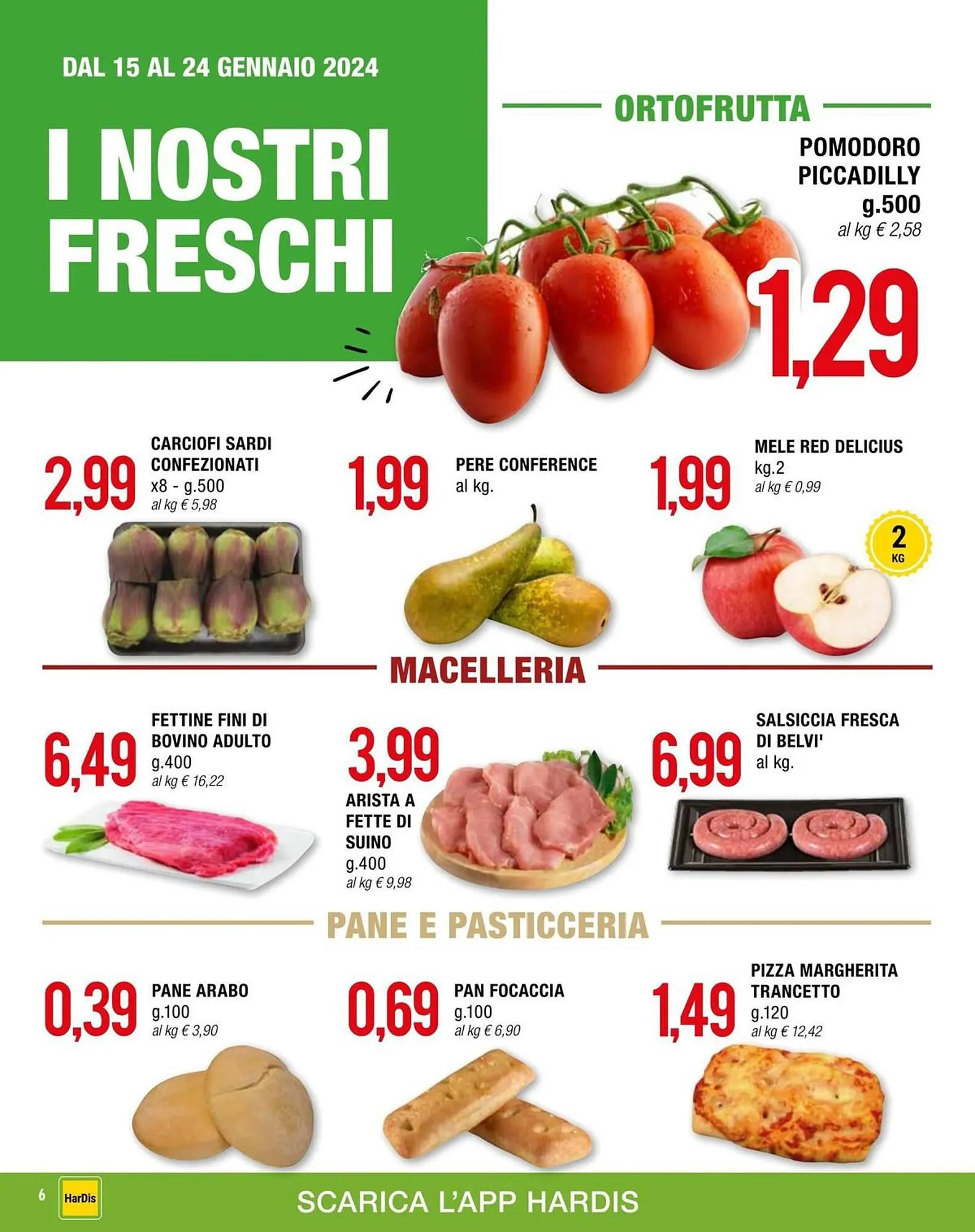 Volantino Hardis da 15 gennaio a 24 gennaio di 2024 - Pagina del volantino 6