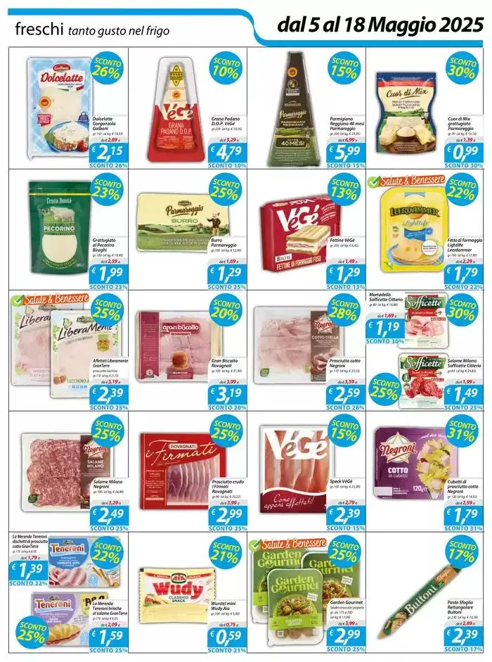 LA SPESA VINCENTE PER LA TUA SALUTE! da 5 maggio a 18 maggio di 2025 - Pagina del volantino 4