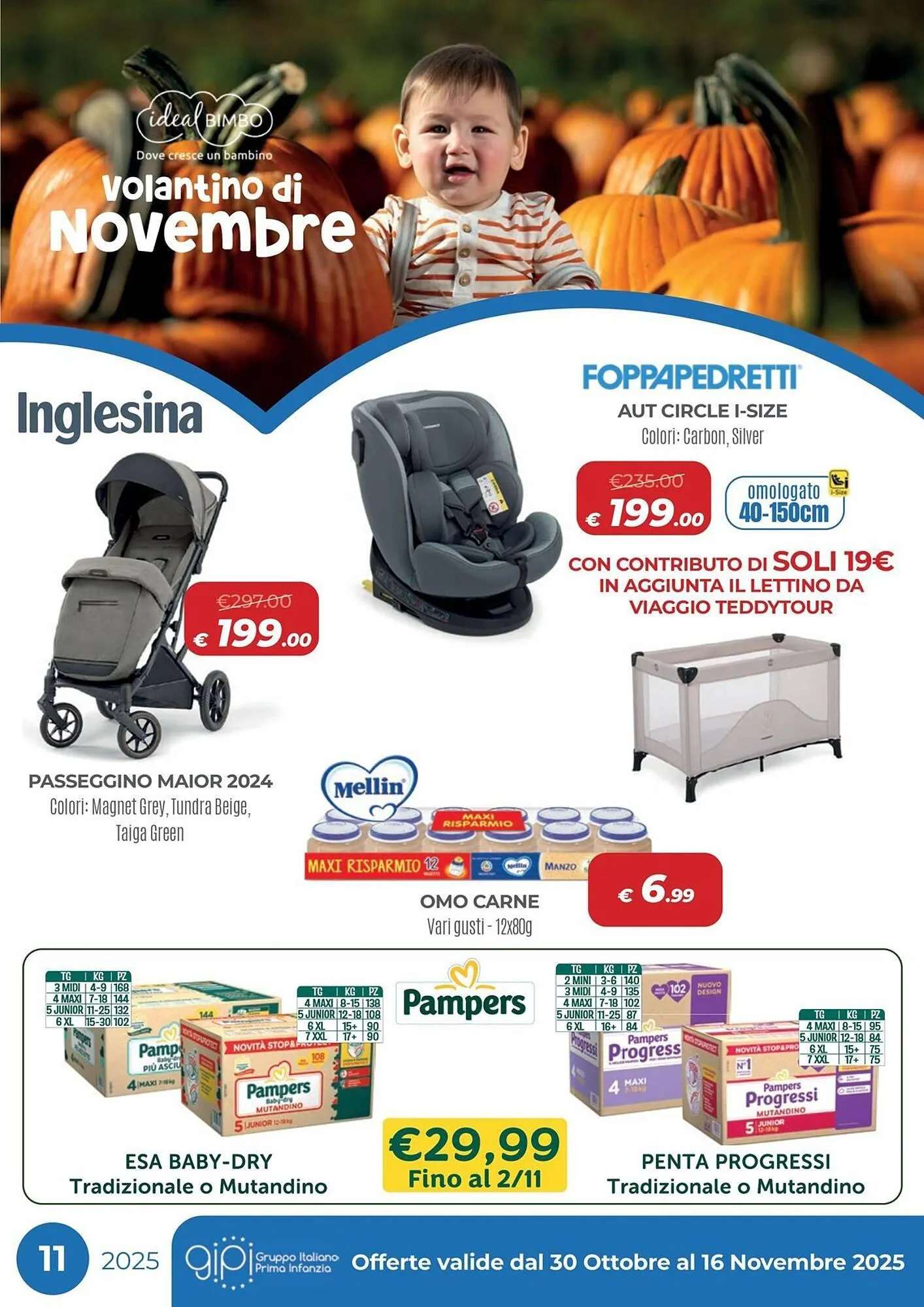 Volantino Ideal Bimbo da 30 ottobre a 16 novembre di 2025 - Pagina del volantino 1