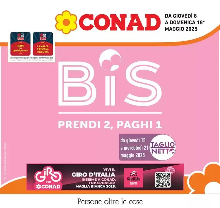 Prendi 2 , paghi 1 da 8 maggio a 18 maggio di 2025 - Pagina del volantino 1
