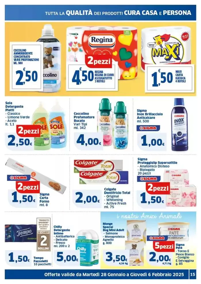 Prezzi tondi da 28 gennaio a 6 febbraio di 2025 - Pagina del volantino 15